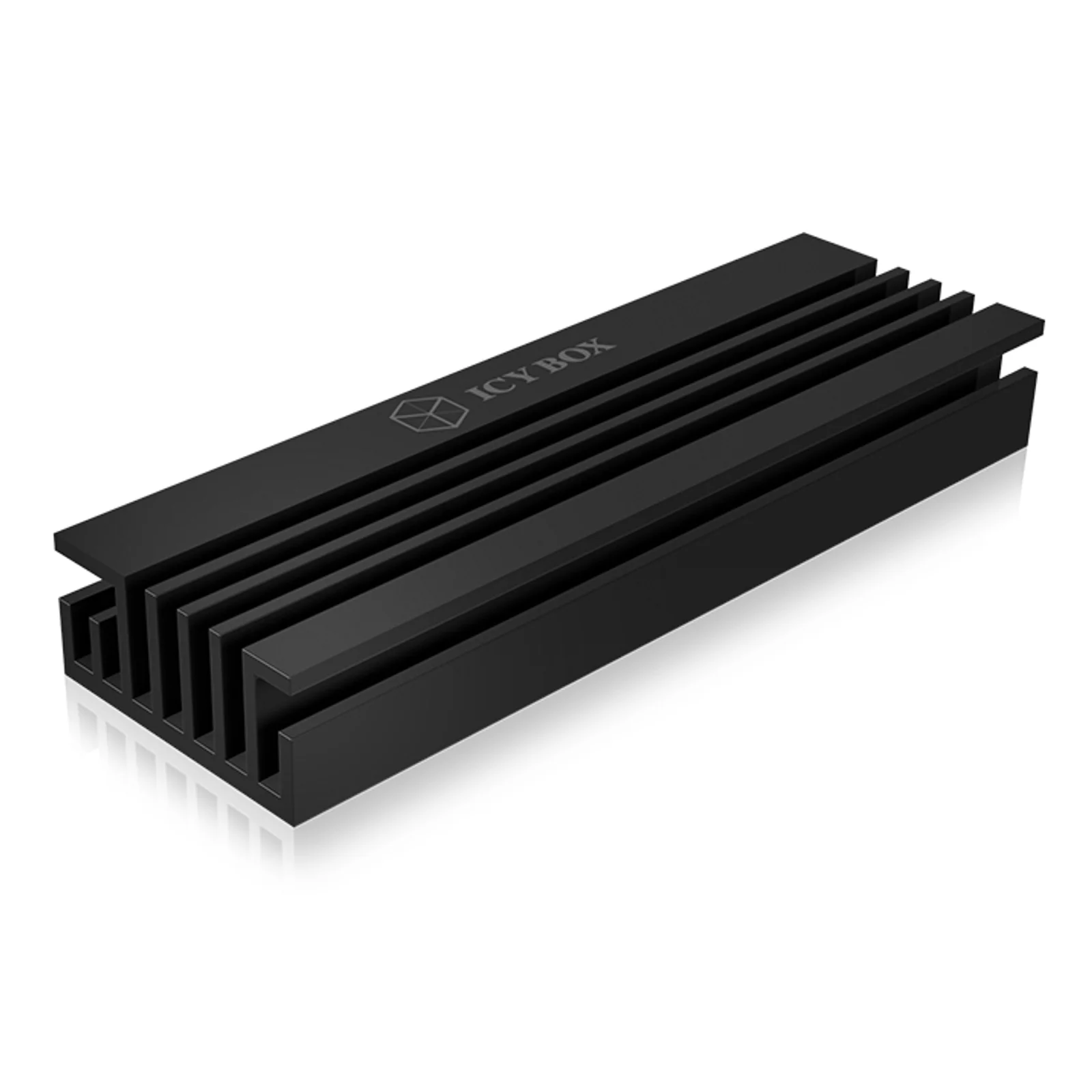 ICY BOX IB-M2HS-70 Disque électronique Dissipateur thermique/Radiateur Noir 1 pièce(s)