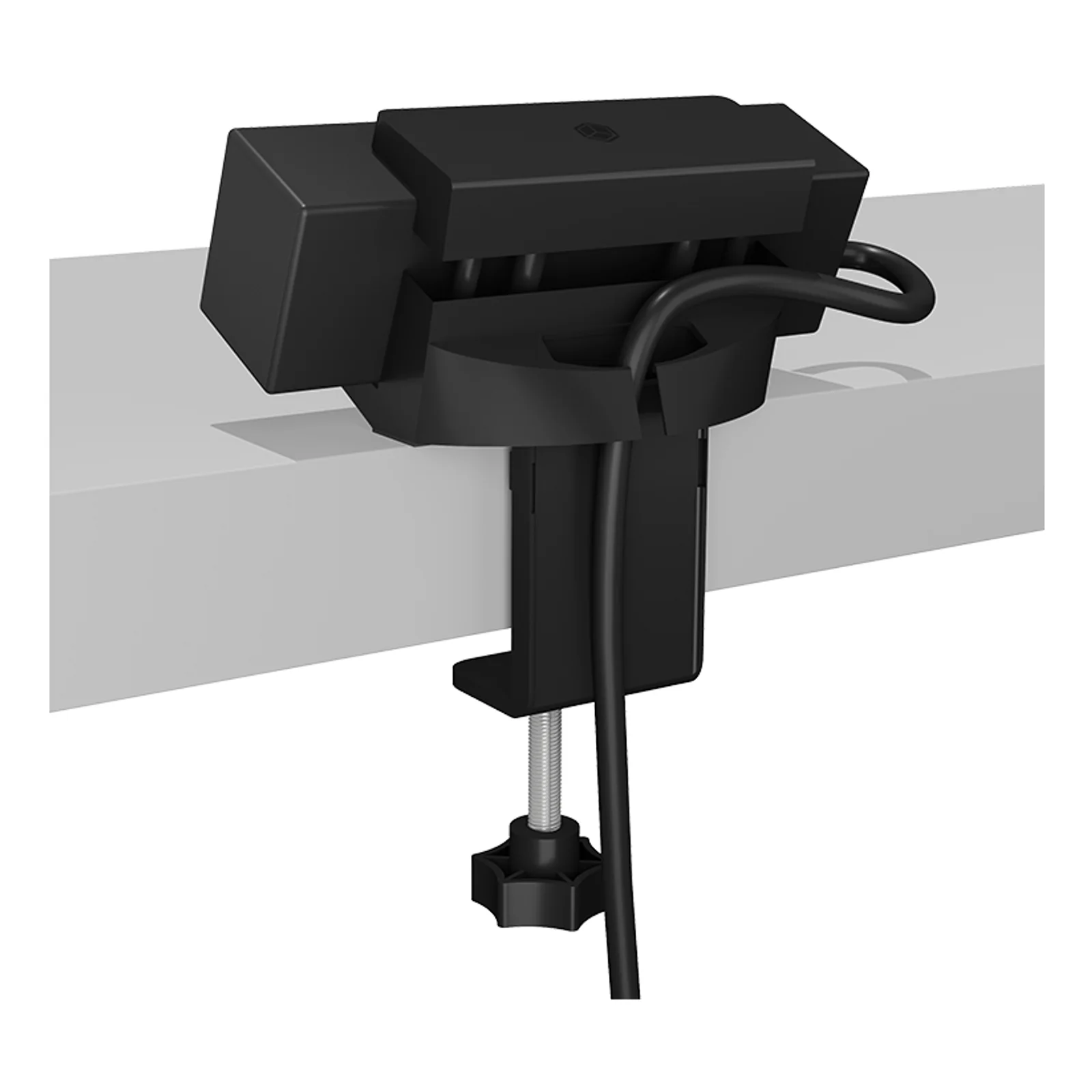 ICY BOX IB-MSA106-HH Support passif Hub USB Noir