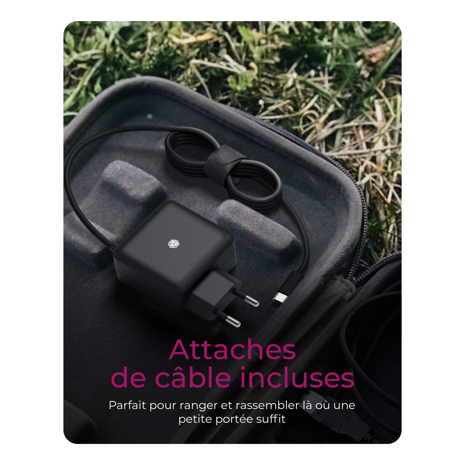 ICY BOX IB-PS111-PD Universel Noir Secteur Intérieure