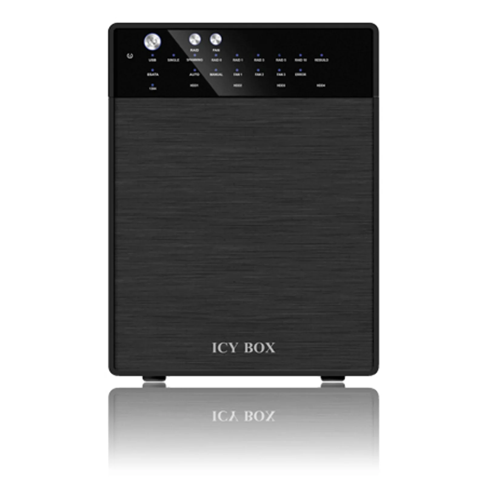 ICY BOX IB-RD3640SU3 Boîtier HDD Noir 3.5"