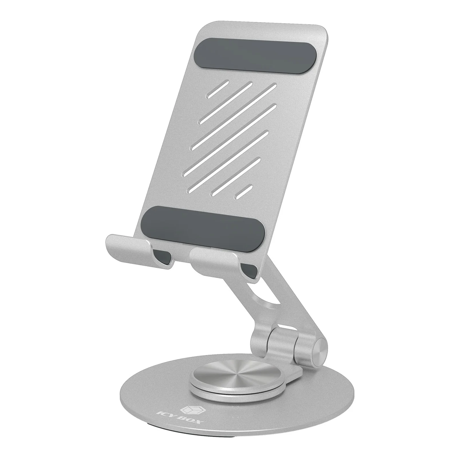 IB-TH201-R Support passif Mobile/smartphone, Tablette / UMPC Argent