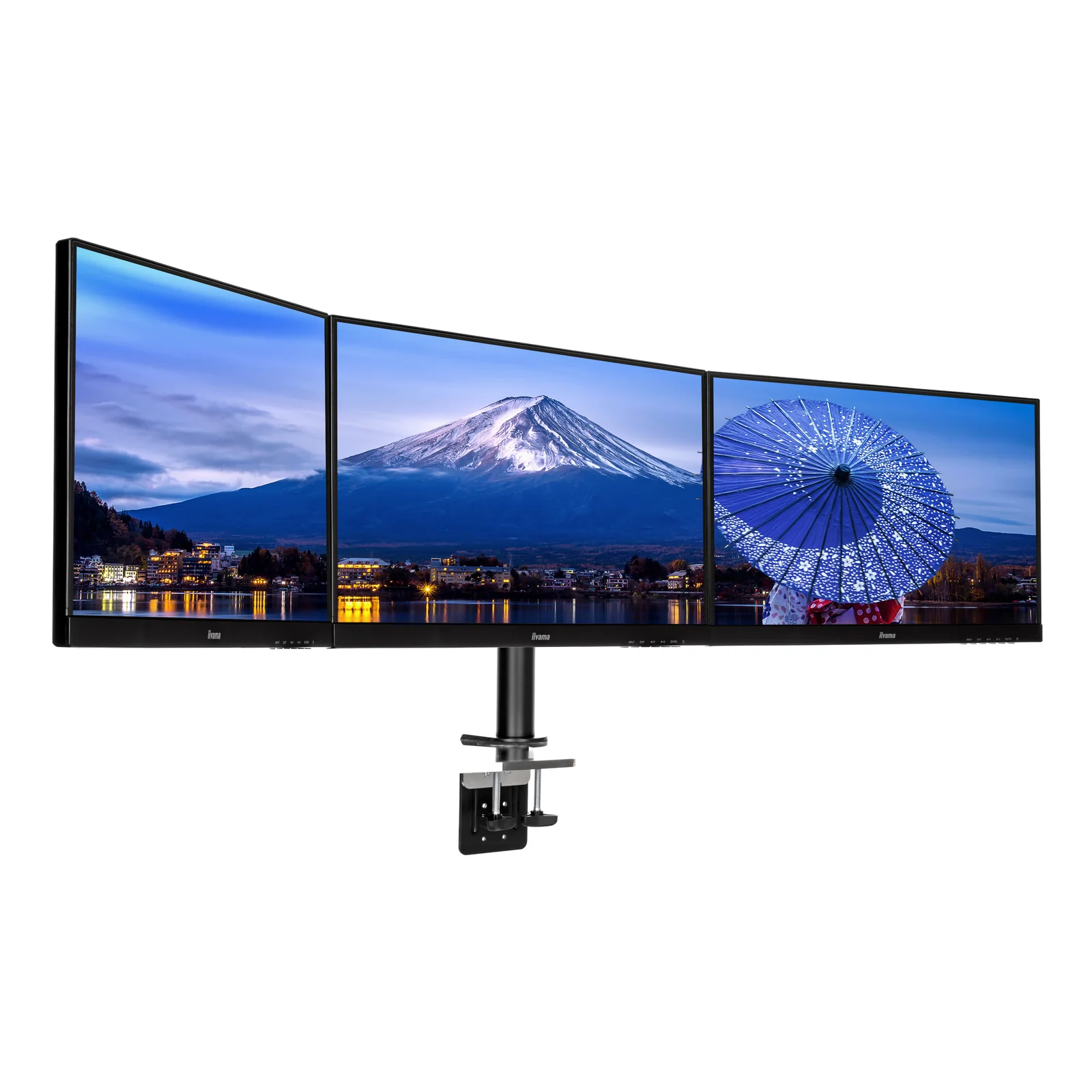 Desk Mount 68,6 cm (27") Bureau Noir