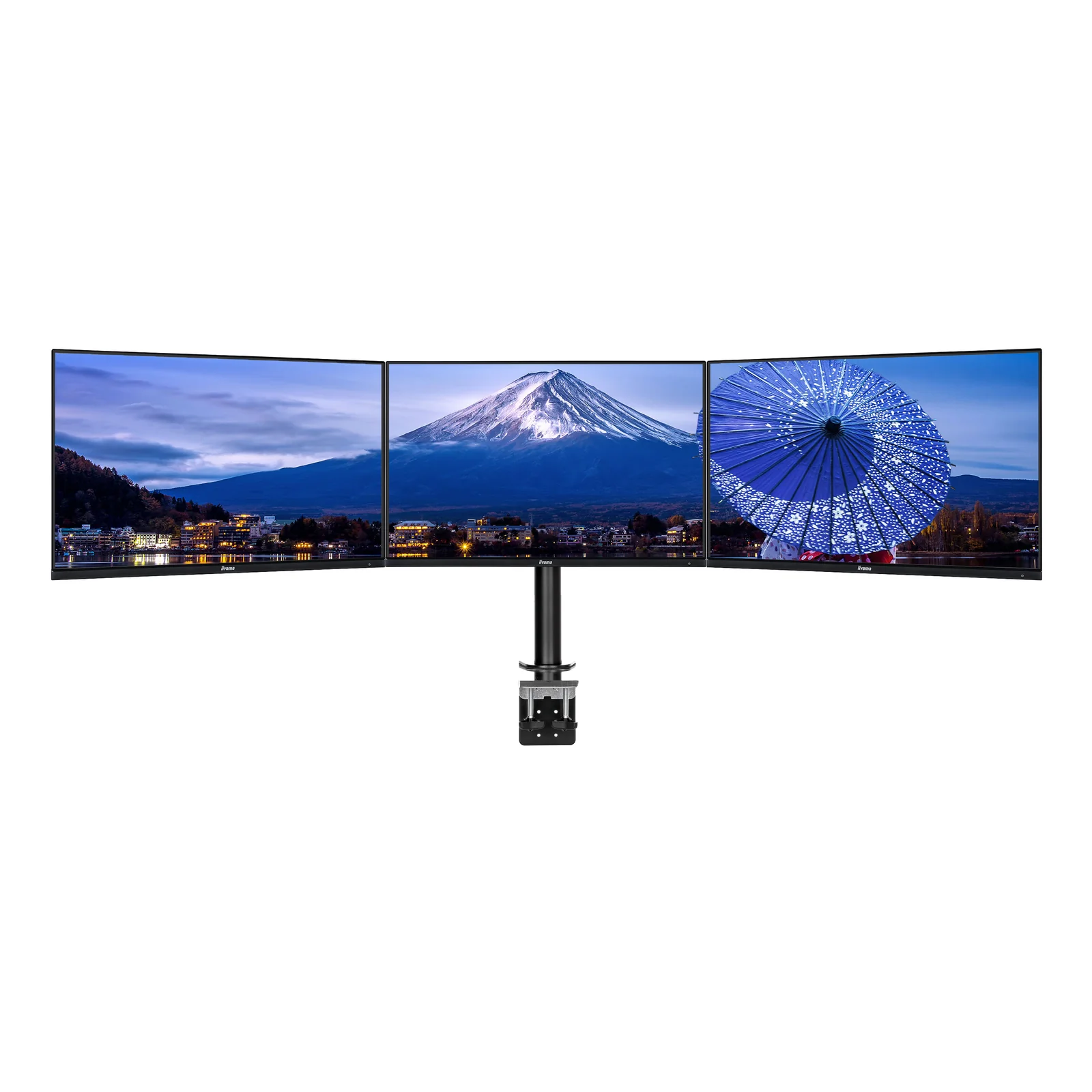 iiyama Desk Mount 68,6 cm (27") Bureau Noir