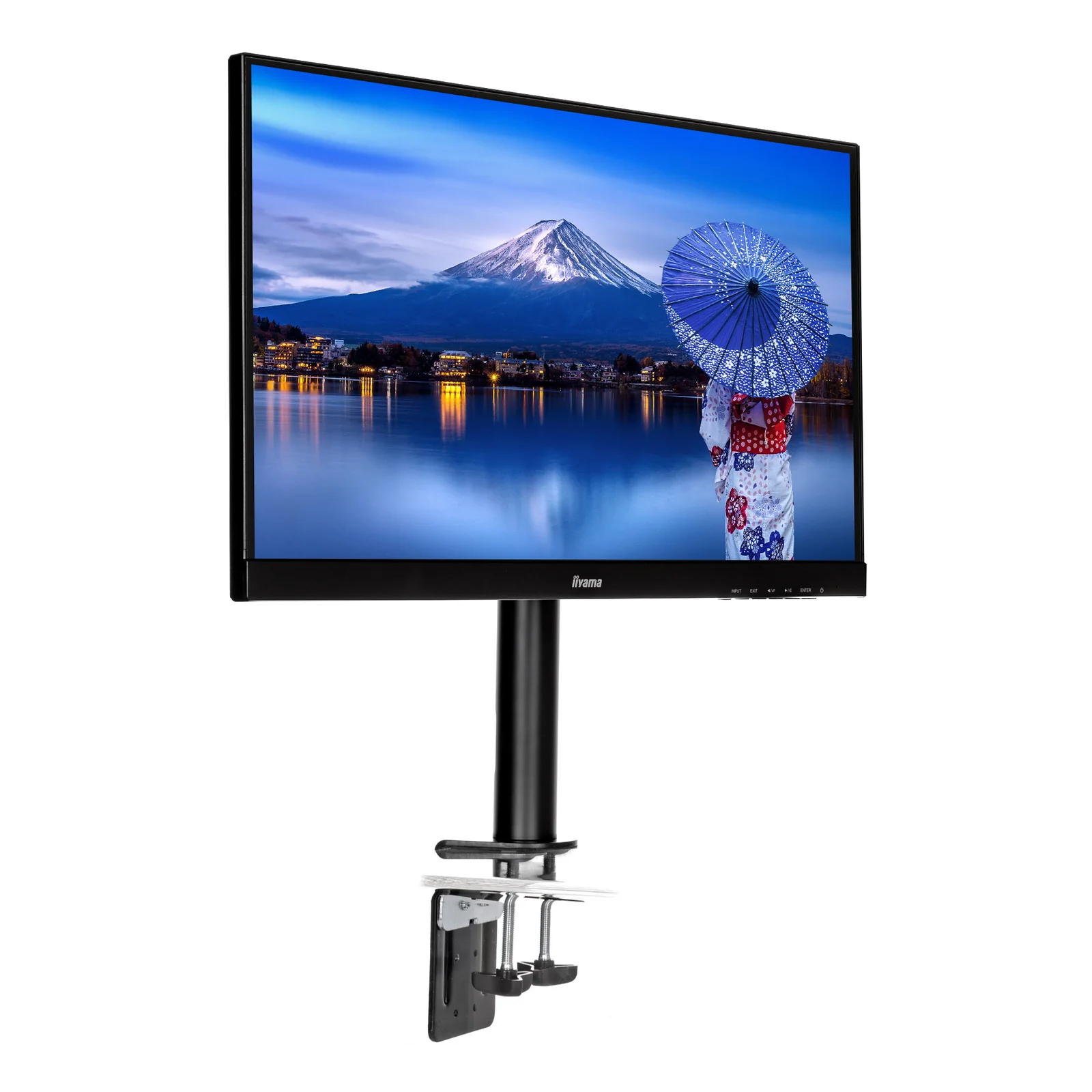 DS1001C-B1 support d'écran plat pour bureau 76,2 cm (30") Noir