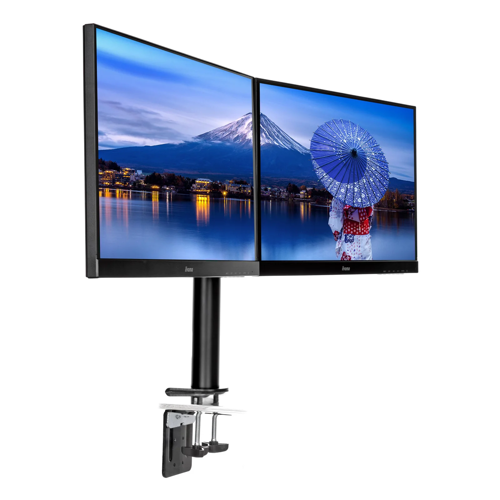 DS1002C-B1 support d'écran plat pour bureau 76,2 cm (30") Noir