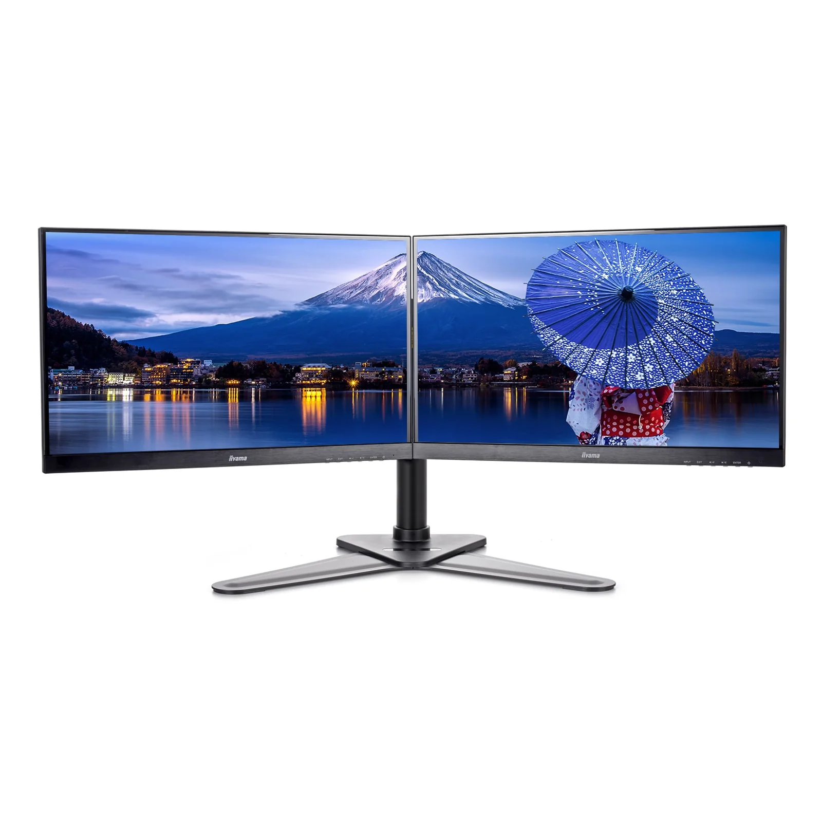 iiyama DS1002D-B1 support d'écran plat pour bureau 81,3 cm (32") Noir