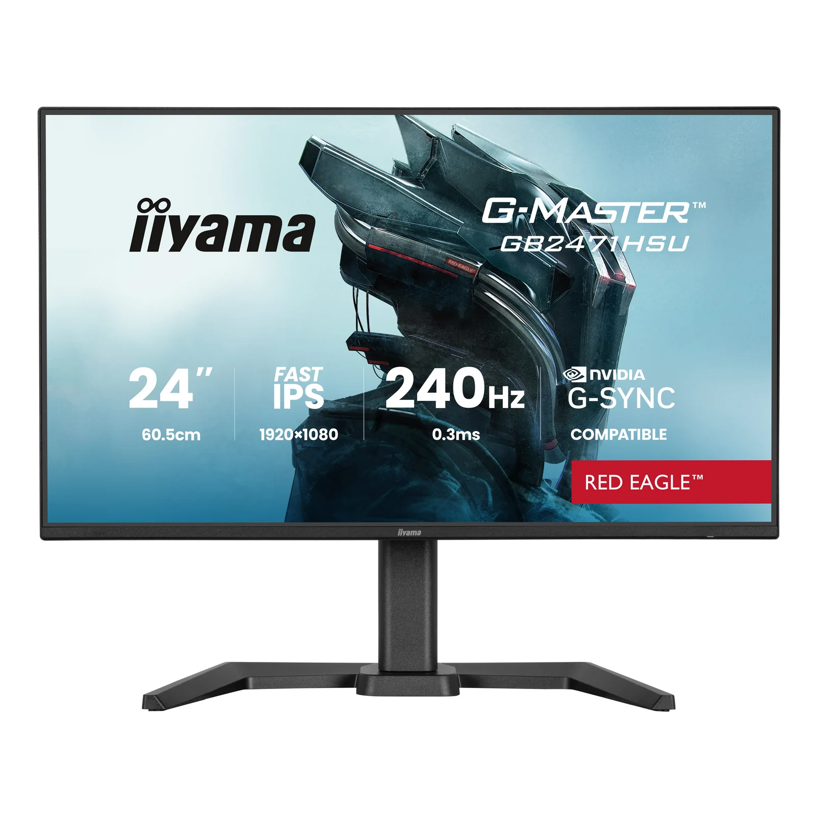 G-MASTER GB2471HSU-B1 écran plat de PC 60,5 cm (23.8") 1920 x 1080 pixels Full HD Noir