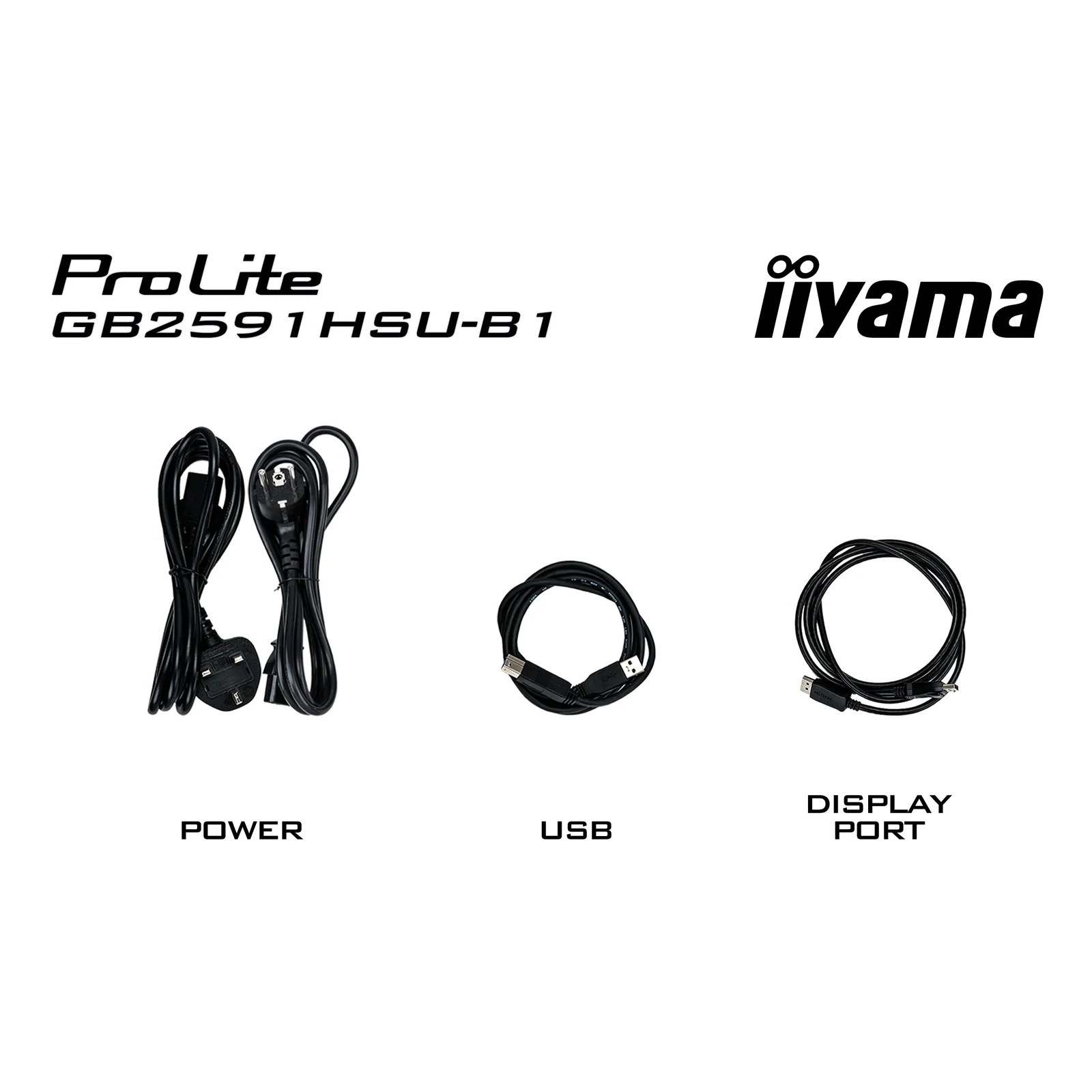 iiyama G-MASTER GB2591HSU-B1 écran plat de PC 62,2 cm (24.5") 1920 x 1080 pixels Full HD LED Noir