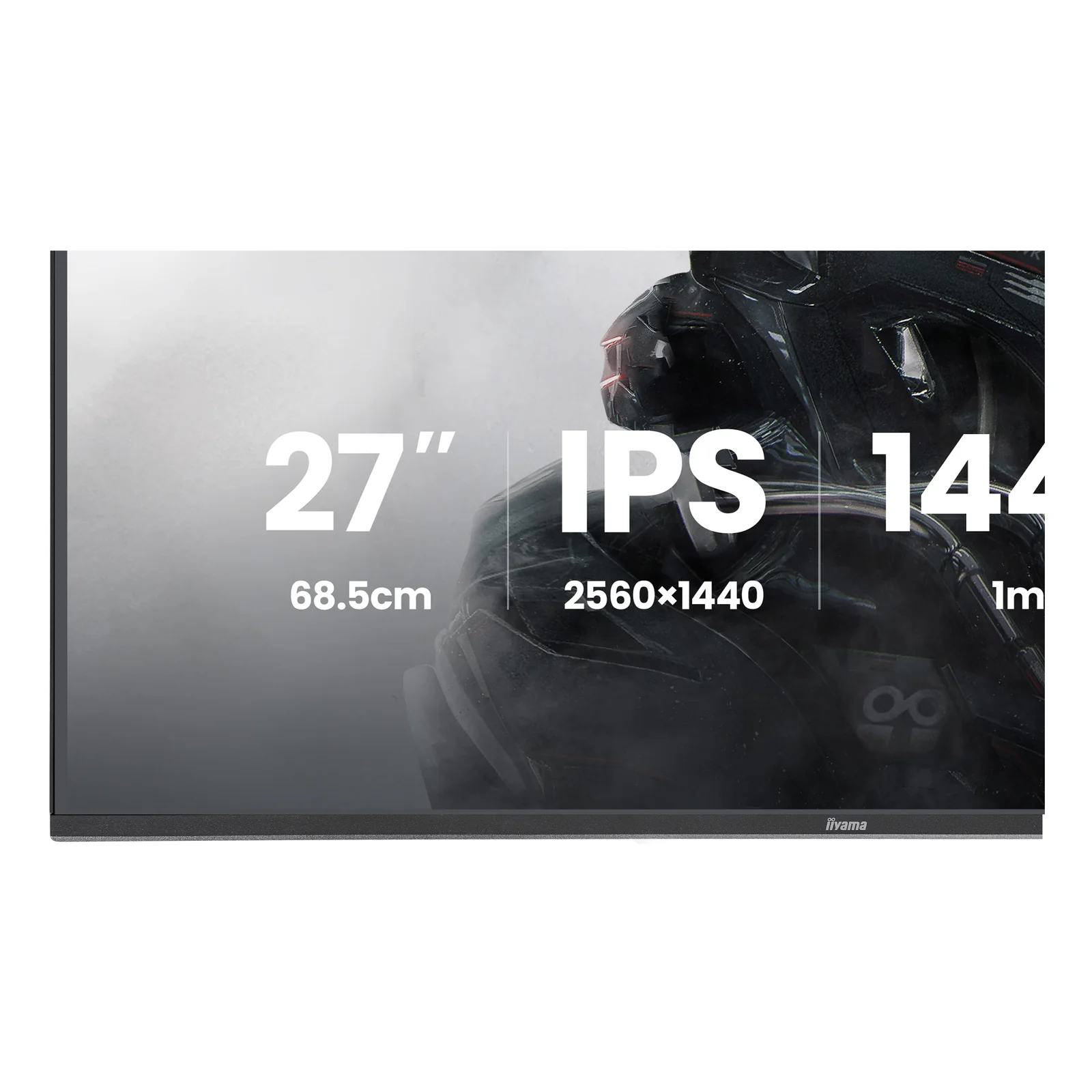iiyama G-MASTER GB2741QSU-B1 écran plat de PC 68,6 cm (27") 2560 x 1440 pixels 4K Ultra HD LED Noir