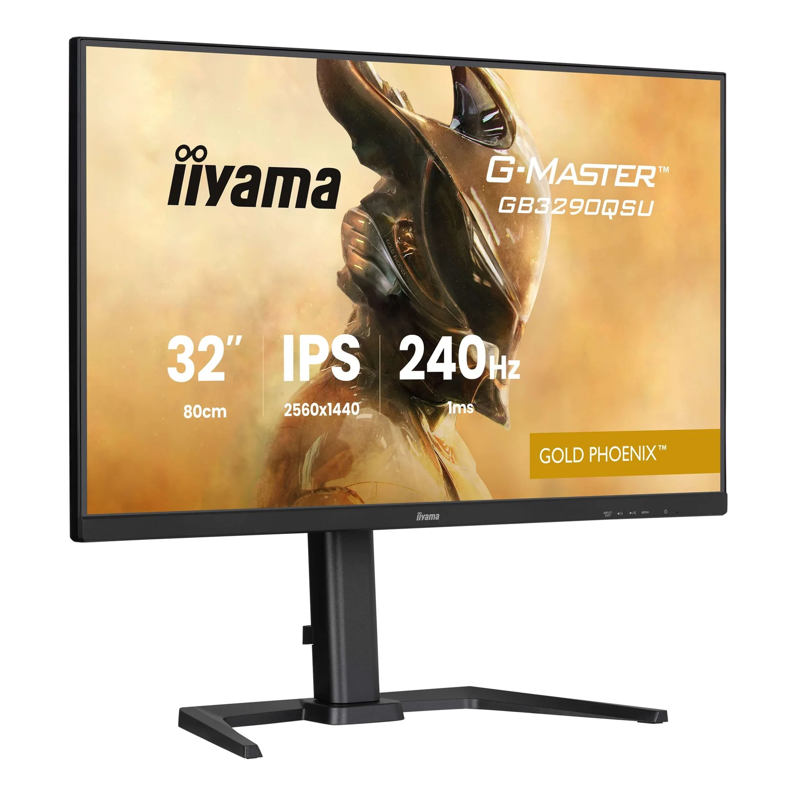 G-MASTER GB3290QSU-B1 écran plat de PC 80 cm (31.5") 2560 x 1440 pixels Quad HD LED Noir