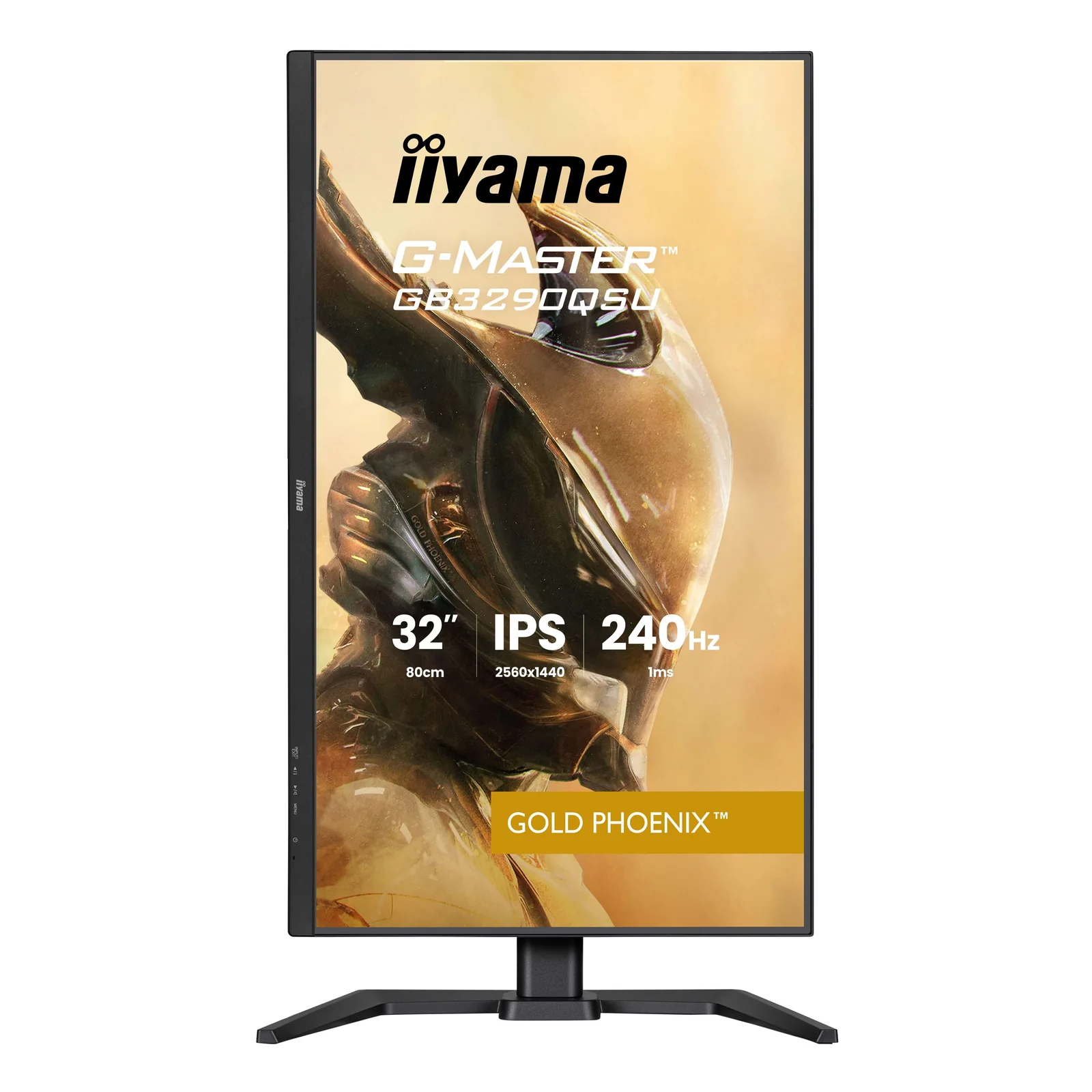 iiyama G-MASTER GB3290QSU-B1 écran plat de PC 80 cm (31.5") 2560 x 1440 pixels Quad HD LED Noir