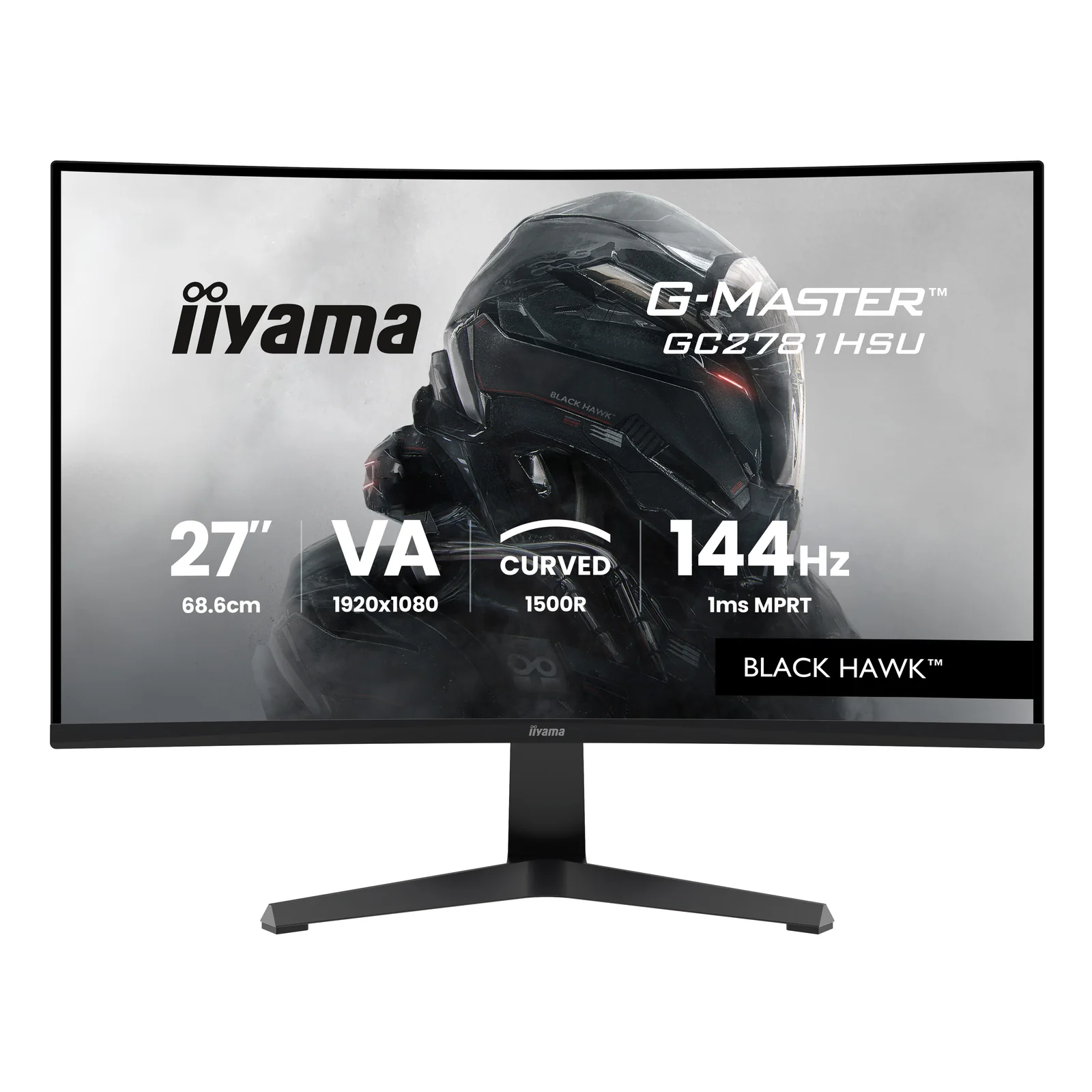 G-MASTER GC2781HSU-B1 27" 144H écran plat de PC 68,6 cm (27") 1920 x 1080 pixels Noir