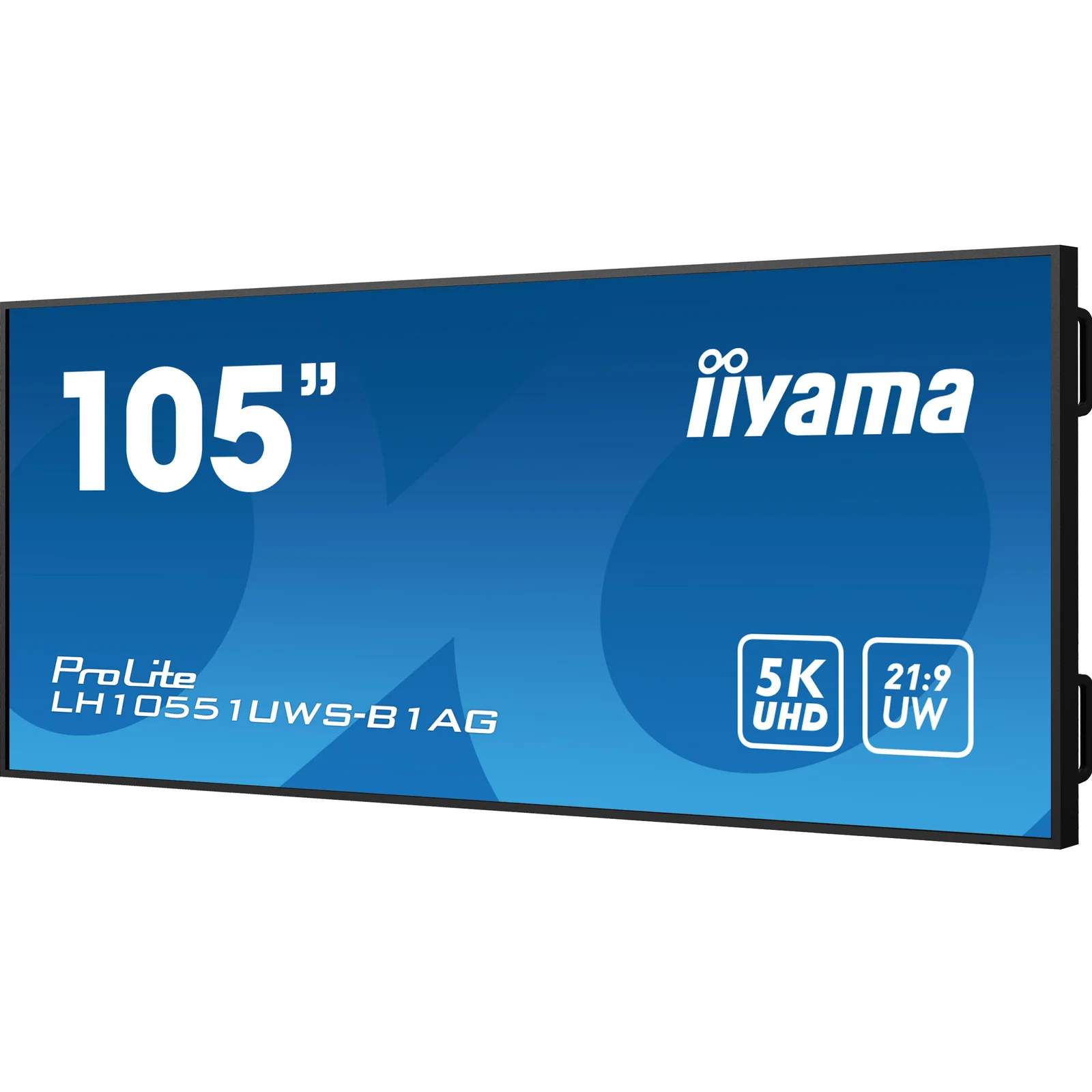 iiyama LH10551UWS-B1AG Écran d'affichage dynamique Écran plat de signalisation numérique 2,67 m (105") LED 500 cd/m² UltraWide 5K HD Noir 24/7