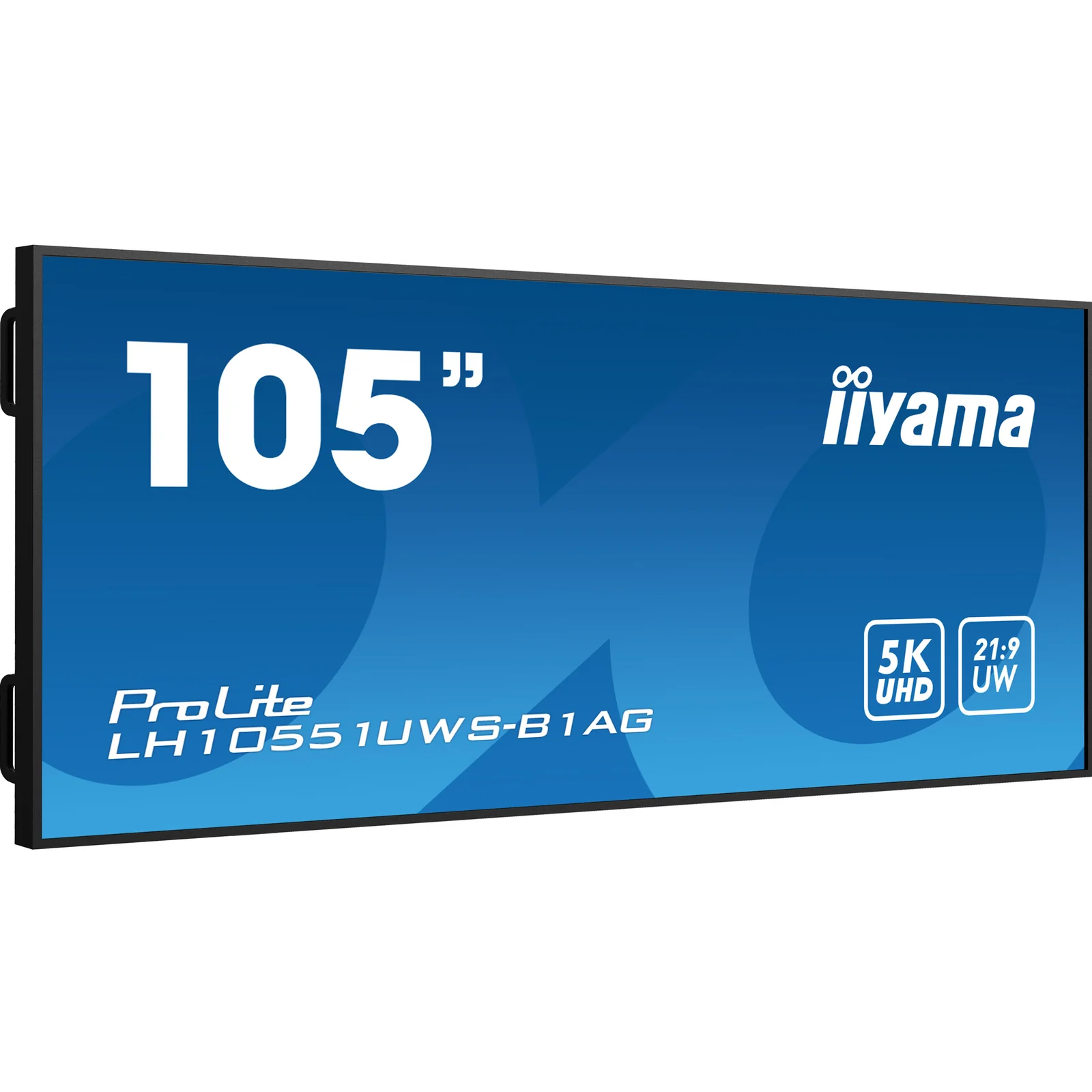 iiyama LH10551UWS-B1AG Écran d'affichage dynamique Écran plat de signalisation numérique 2,67 m (105") LED 500 cd/m² UltraWide 5K HD Noir 24/7