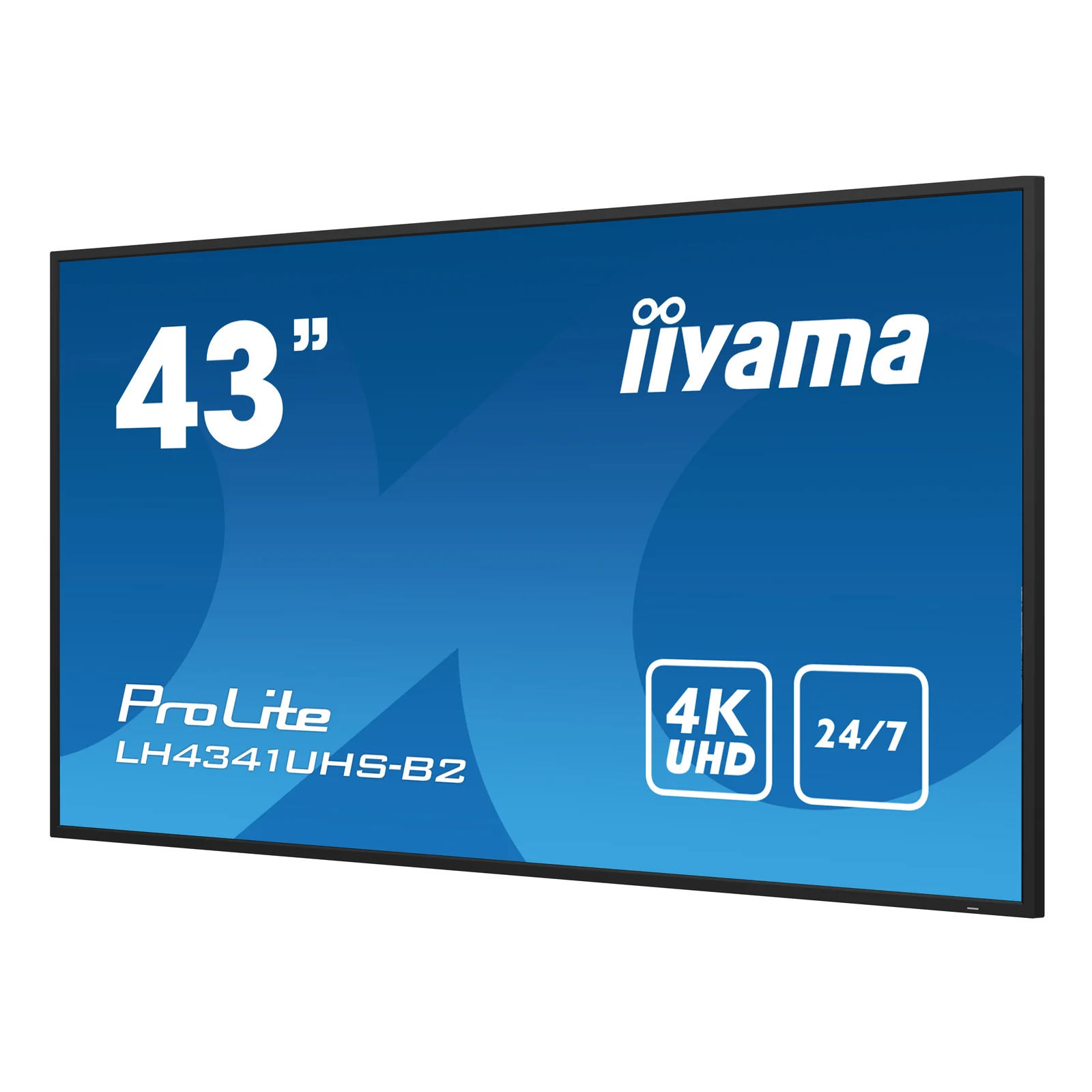 iiyama LH4341UHS-B2 Écran d'affichage dynamique 108 cm (42.5") LCD 500 cd/m² 4K Ultra HD Intégré dans le processeur Android 8.0 24/7