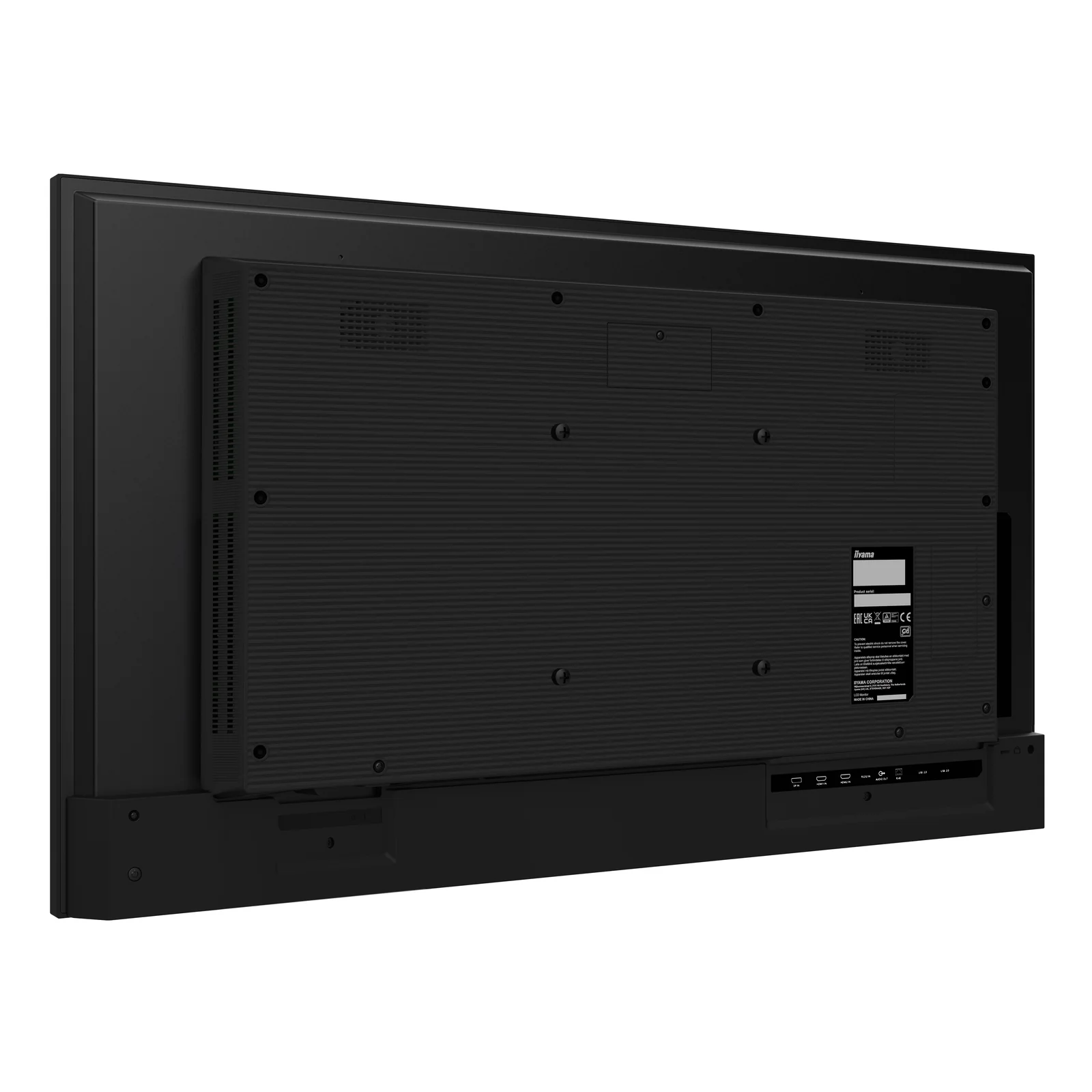iiyama LH4365UHSB-B1 Écran d'affichage dynamique En forme de kiosk 108 cm (42.5") LED Wifi 800 cd/m² 4K Ultra HD Noir Intégré dans le processeur Android 11 24/7