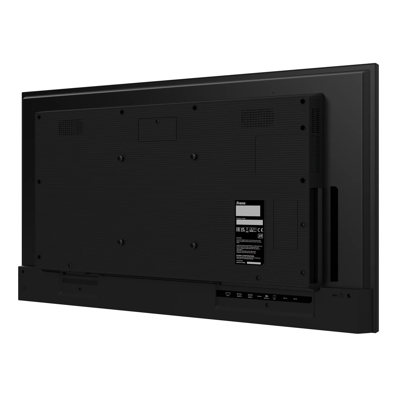 iiyama LH4365UHSB-B1 Écran d'affichage dynamique En forme de kiosk 108 cm (42.5") LED Wifi 800 cd/m² 4K Ultra HD Noir Intégré dans le processeur Android 11 24/7