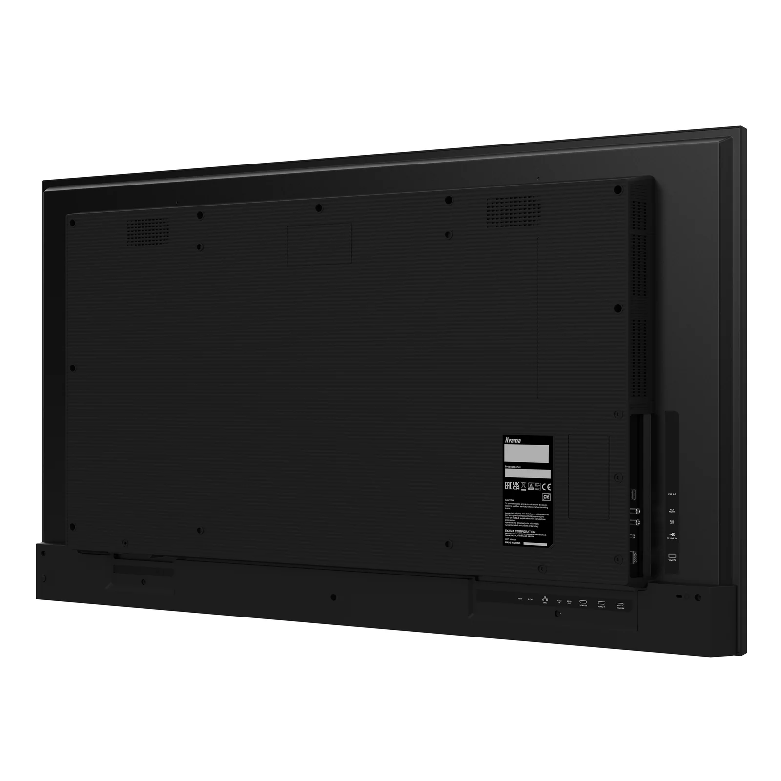iiyama LH5041UHS-B2AG Écran d'affichage dynamique Écran plat de signalisation numérique 127 cm (50") LCD 500 cd/m² 4K Ultra HD Noir 24/7