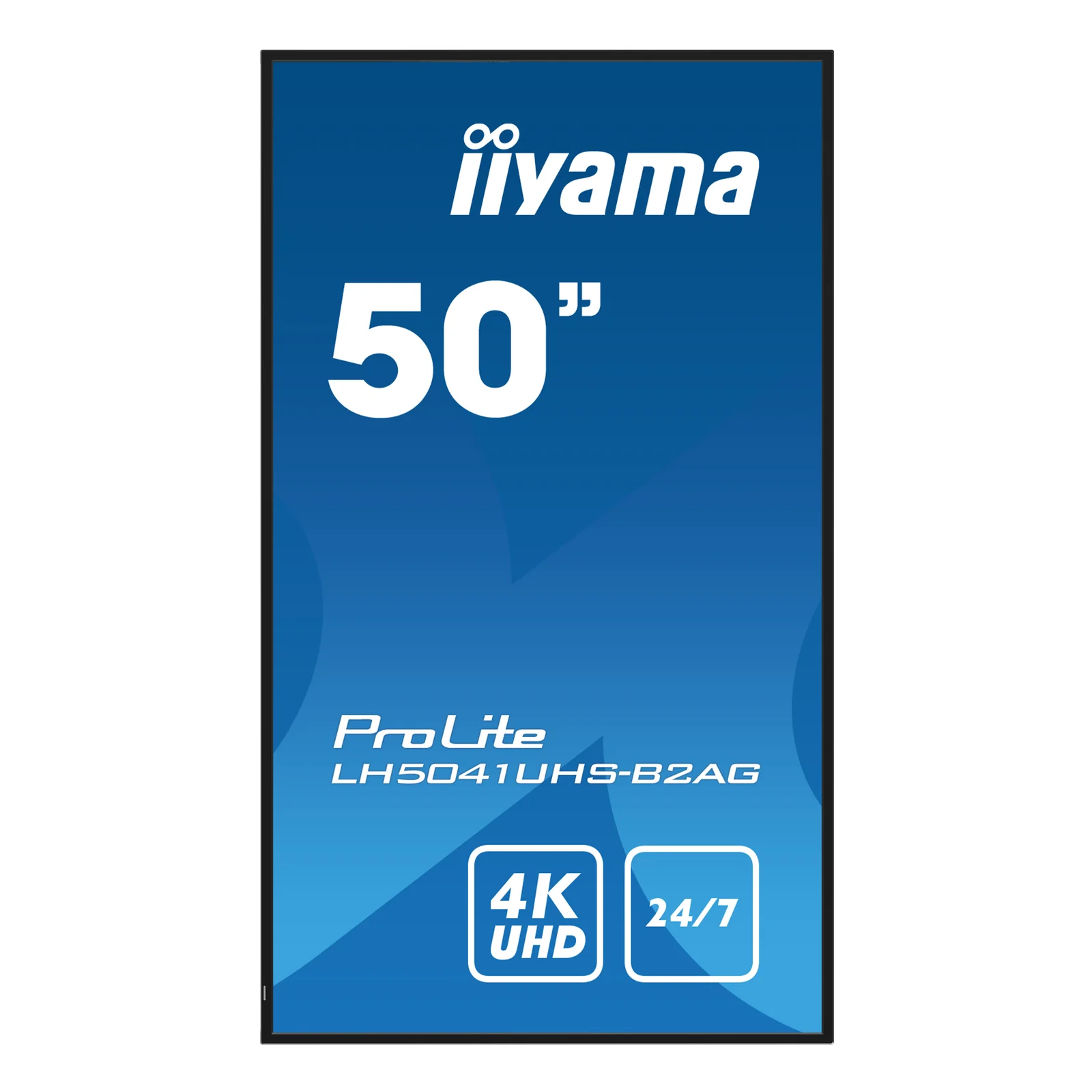 iiyama LH5041UHS-B2AG Écran d'affichage dynamique Écran plat de signalisation numérique 127 cm (50") LCD 500 cd/m² 4K Ultra HD Noir 24/7