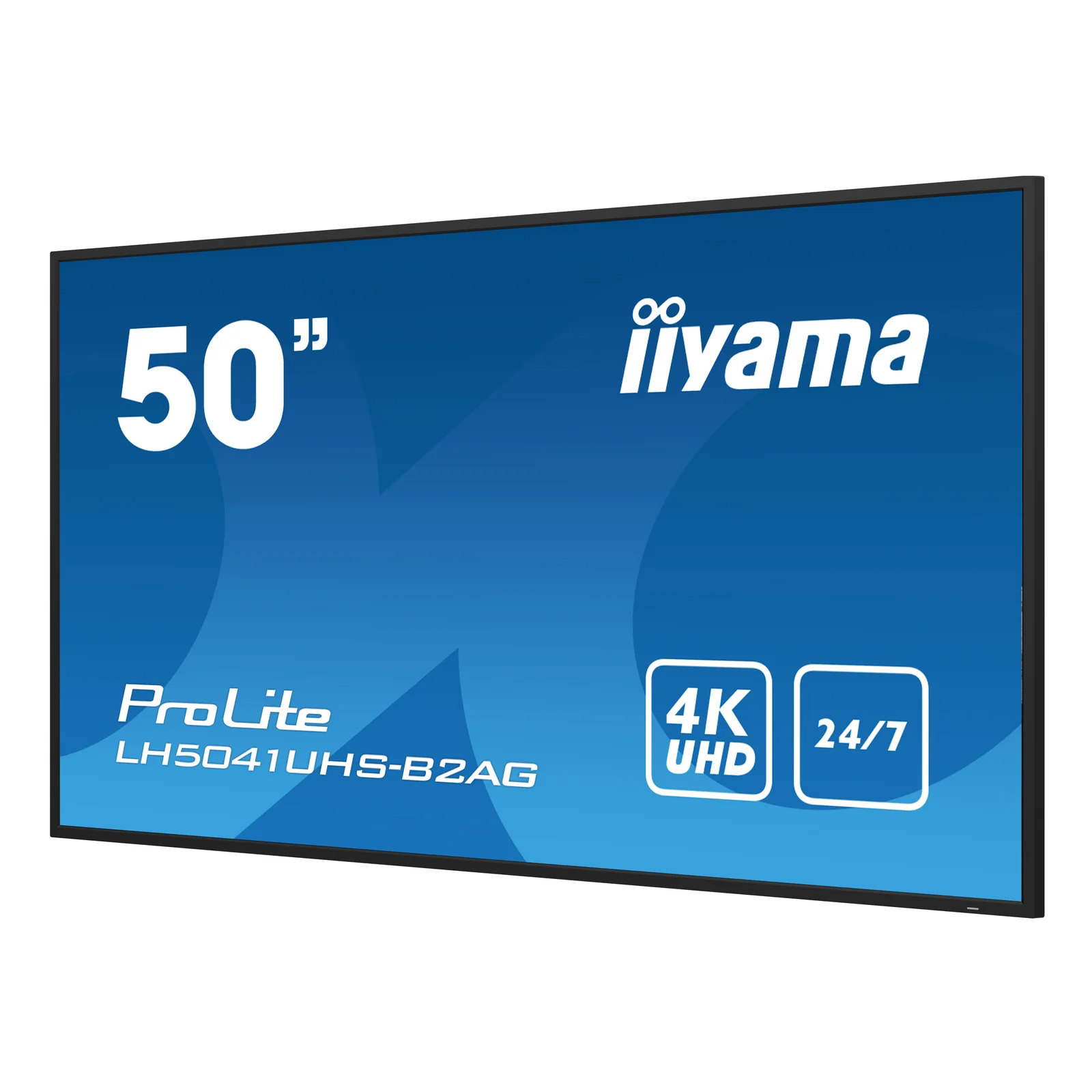 iiyama LH5041UHS-B2AG Écran d'affichage dynamique Écran plat de signalisation numérique 127 cm (50") LCD 500 cd/m² 4K Ultra HD Noir 24/7