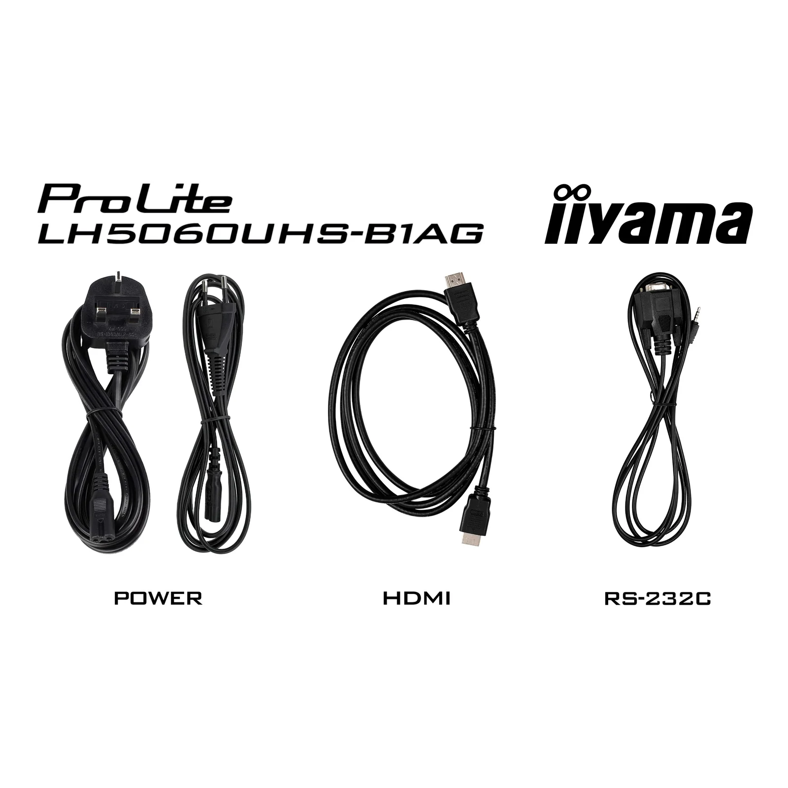 iiyama LH5060UHS-B1AG Écran d'affichage dynamique Carte A numérique 125,7 cm (49.5") LED Wifi 500 cd/m² 4K Ultra HD Noir Intégré dans le processeur Android 11 24/7
