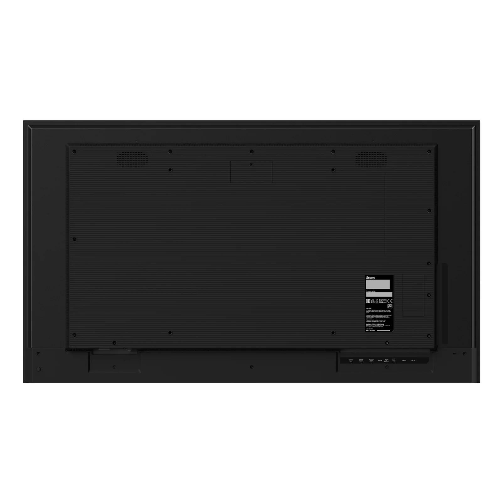 iiyama LH5065UHSB-B1AG Écran d'affichage dynamique Écran plat de signalisation numérique 125,7 cm (49.5") LCD Wifi 800 cd/m² 4K Ultra HD Noir Intégré dans le processeur Android 11 24/7