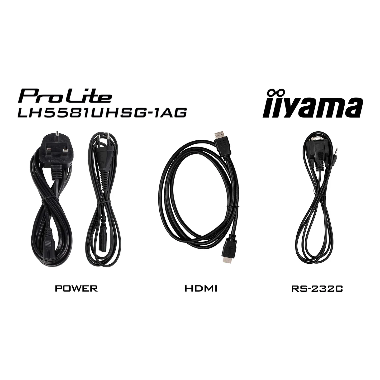 iiyama LH5581UHSG-1AG Écran d'affichage dynamique Écran plat de signalisation numérique 138,7 cm (54.6") Wifi 500 cd/m² 4K Ultra HD Blanc Intégré dans le processeur Android 24/7