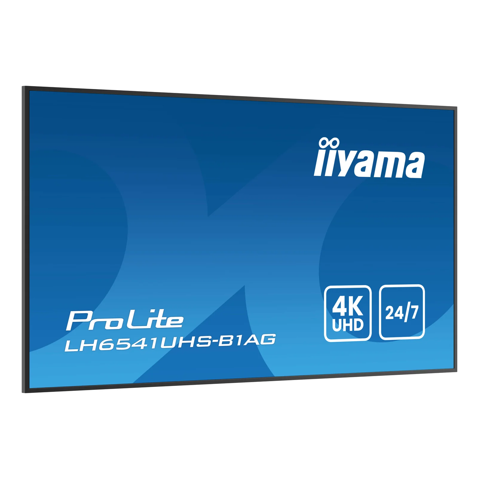 iiyama LH6541UHS-B1AG Écran d'affichage dynamique 163,8 cm (64.5") LCD 500 cd/m² 4K Ultra HD Noir 24/7