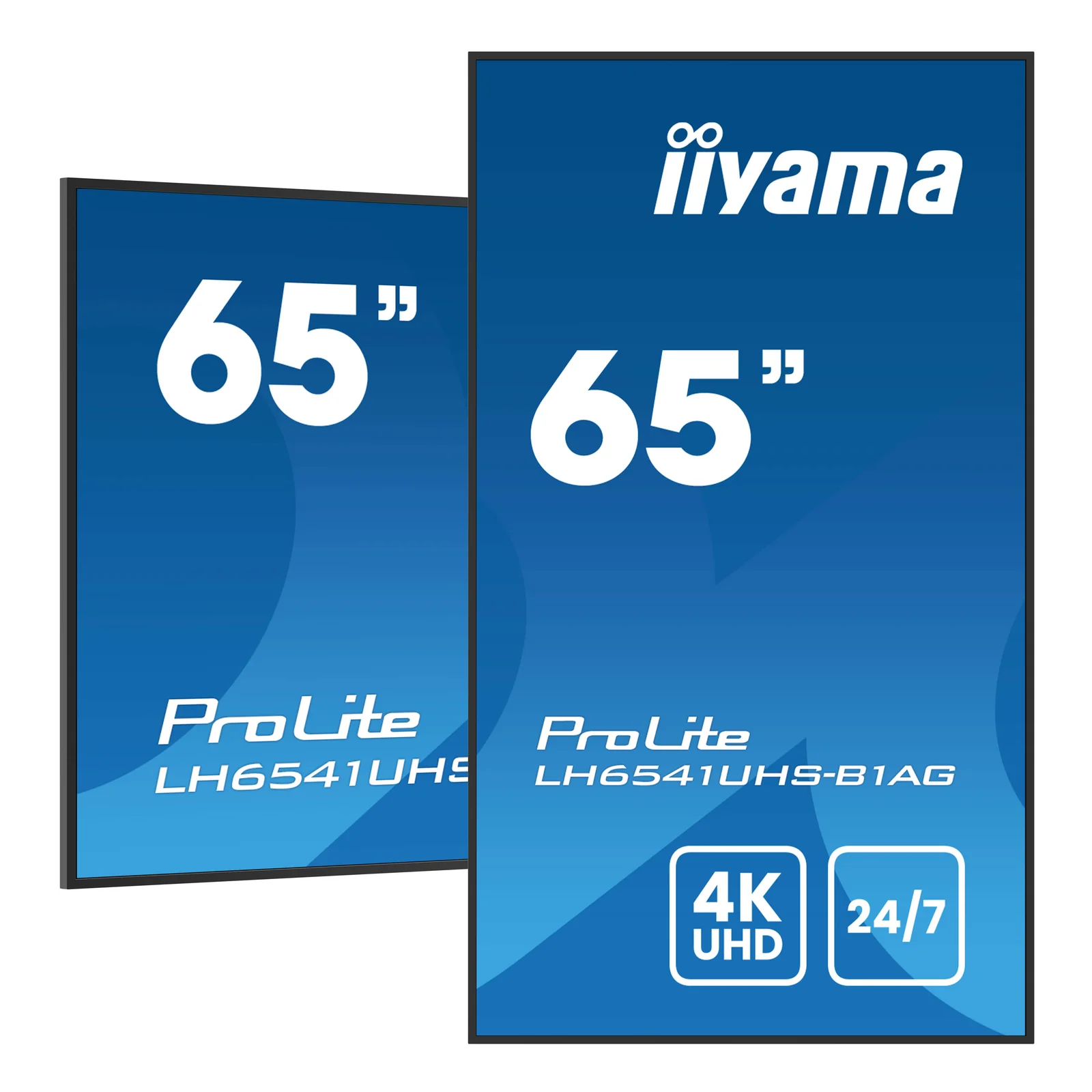 LH6541UHS-B1AG Écran d'affichage dynamique 163,8 cm (64.5") LCD 500 cd/m² 4K Ultra HD Noir 24/7