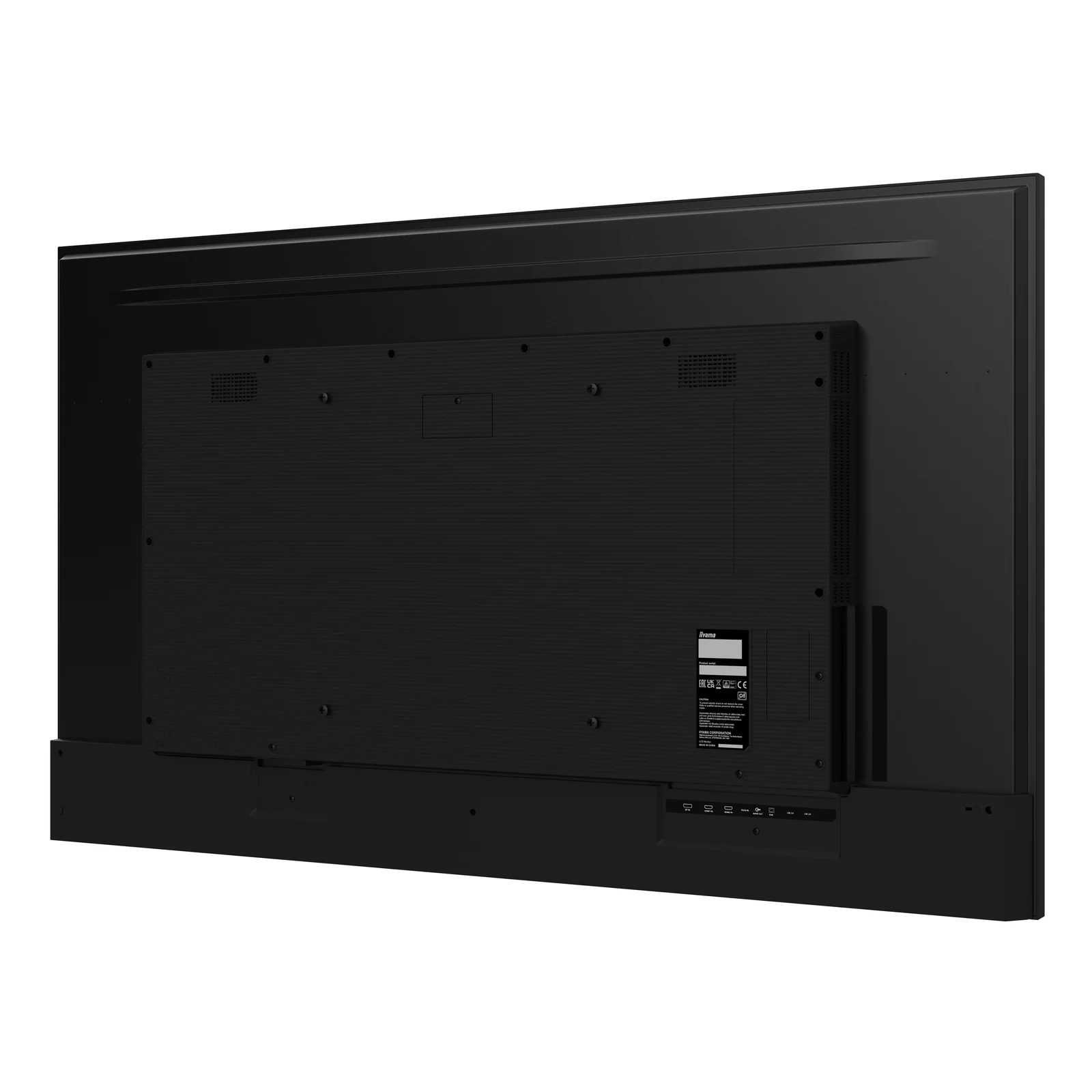 iiyama LH6565UHSB-B1 Écran d'affichage dynamique En forme de kiosk 163,8 cm (64.5") LED Wifi 800 cd/m² 4K Ultra HD Noir Intégré dans le processeur Android 11 24/7