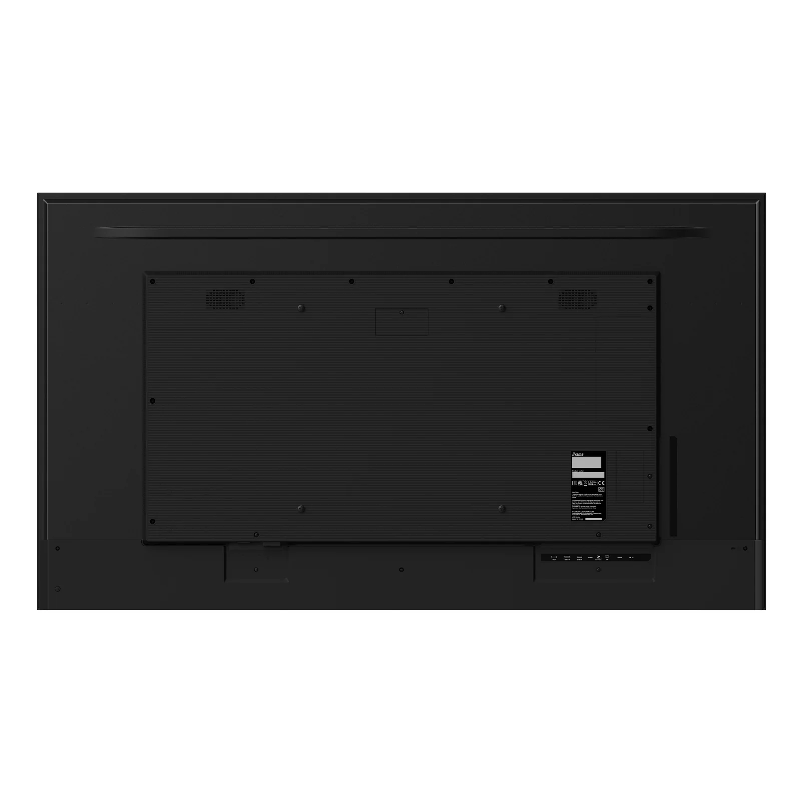 iiyama LH6565UHSB-B1 Écran d'affichage dynamique En forme de kiosk 163,8 cm (64.5") LED Wifi 800 cd/m² 4K Ultra HD Noir Intégré dans le processeur Android 11 24/7