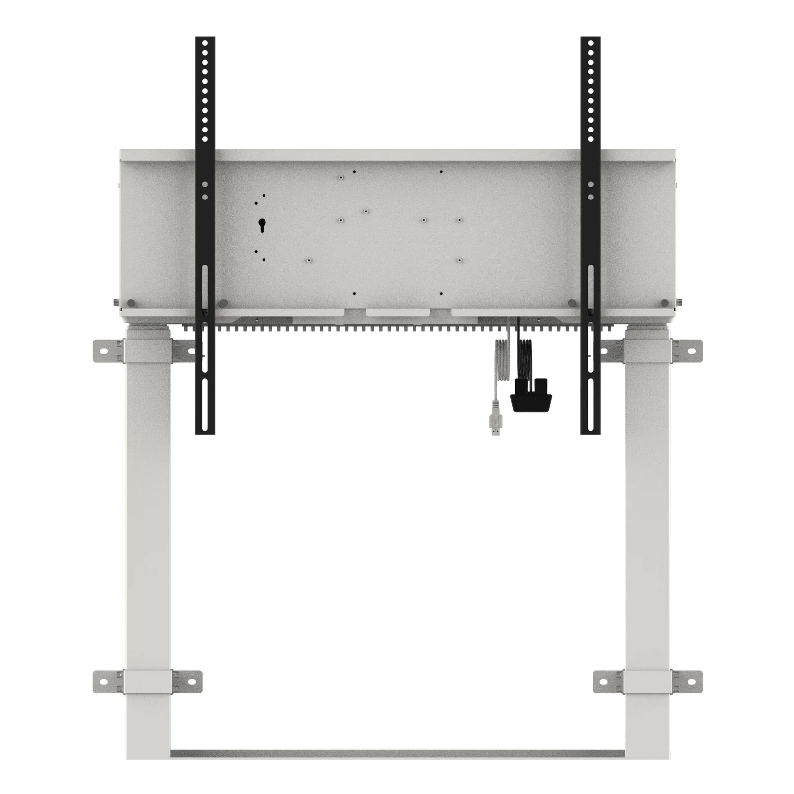 iiyama MD-WLIFT2031-W1 support d'écran plat pour bureau 2,67 m (105") Sol Blanc