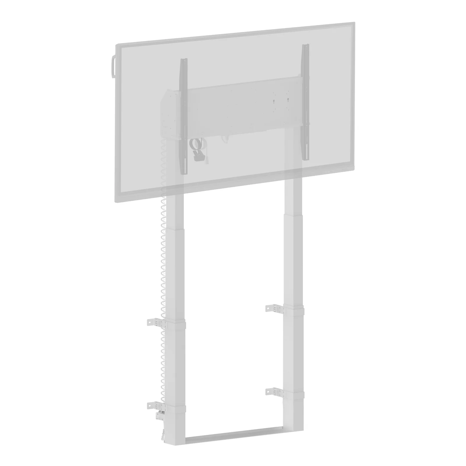 iiyama MD-WLIFT2031-W1 support d'écran plat pour bureau 2,67 m (105") Sol Blanc