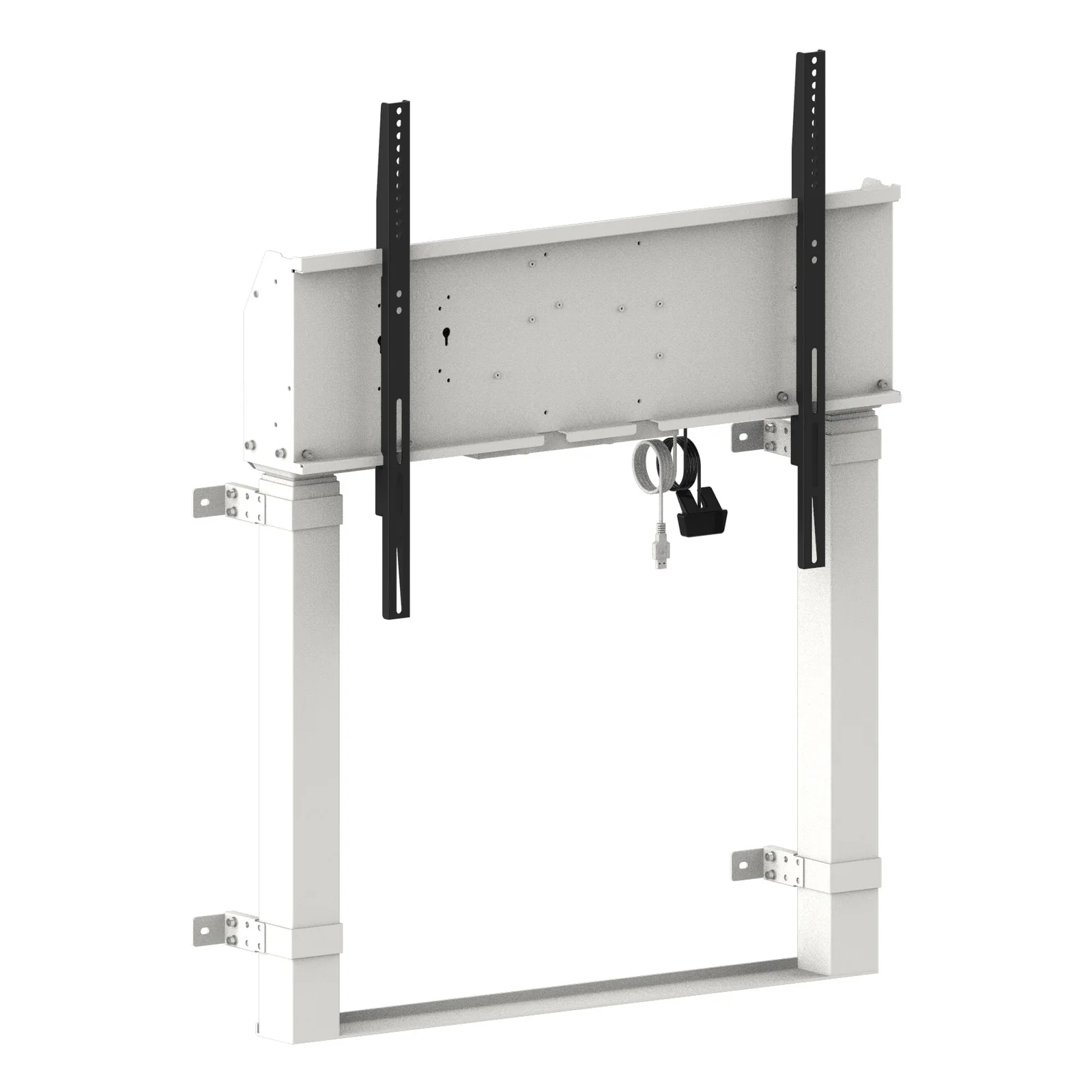 iiyama MD-WLIFT2031-W1 support d'écran plat pour bureau 2,67 m (105") Sol Blanc