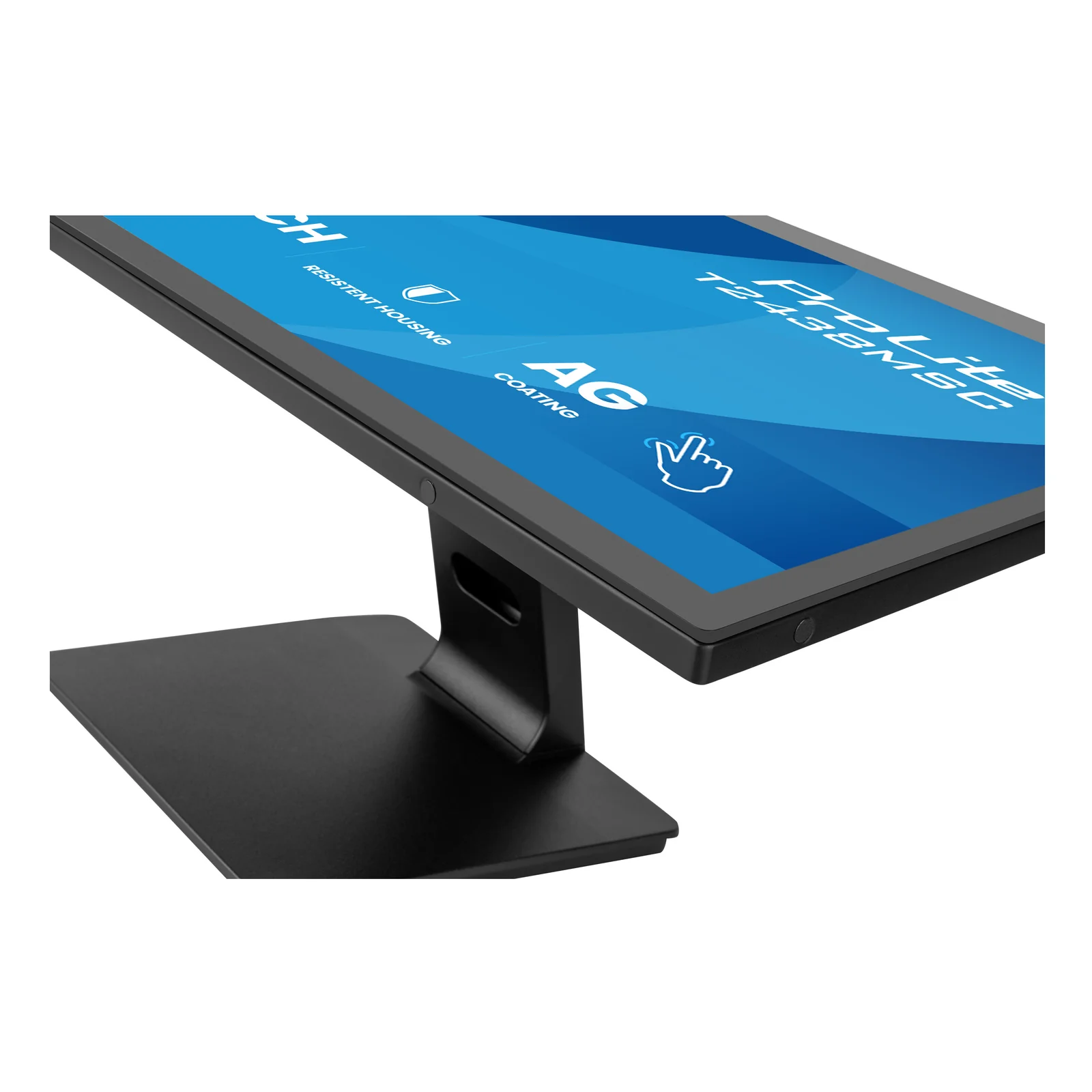 iiyama ProLite T2438MSC-B2 écran plat de PC 60,5 cm (23.8") 1920 x 1080 pixels Full HD LED Écran tactile Noir