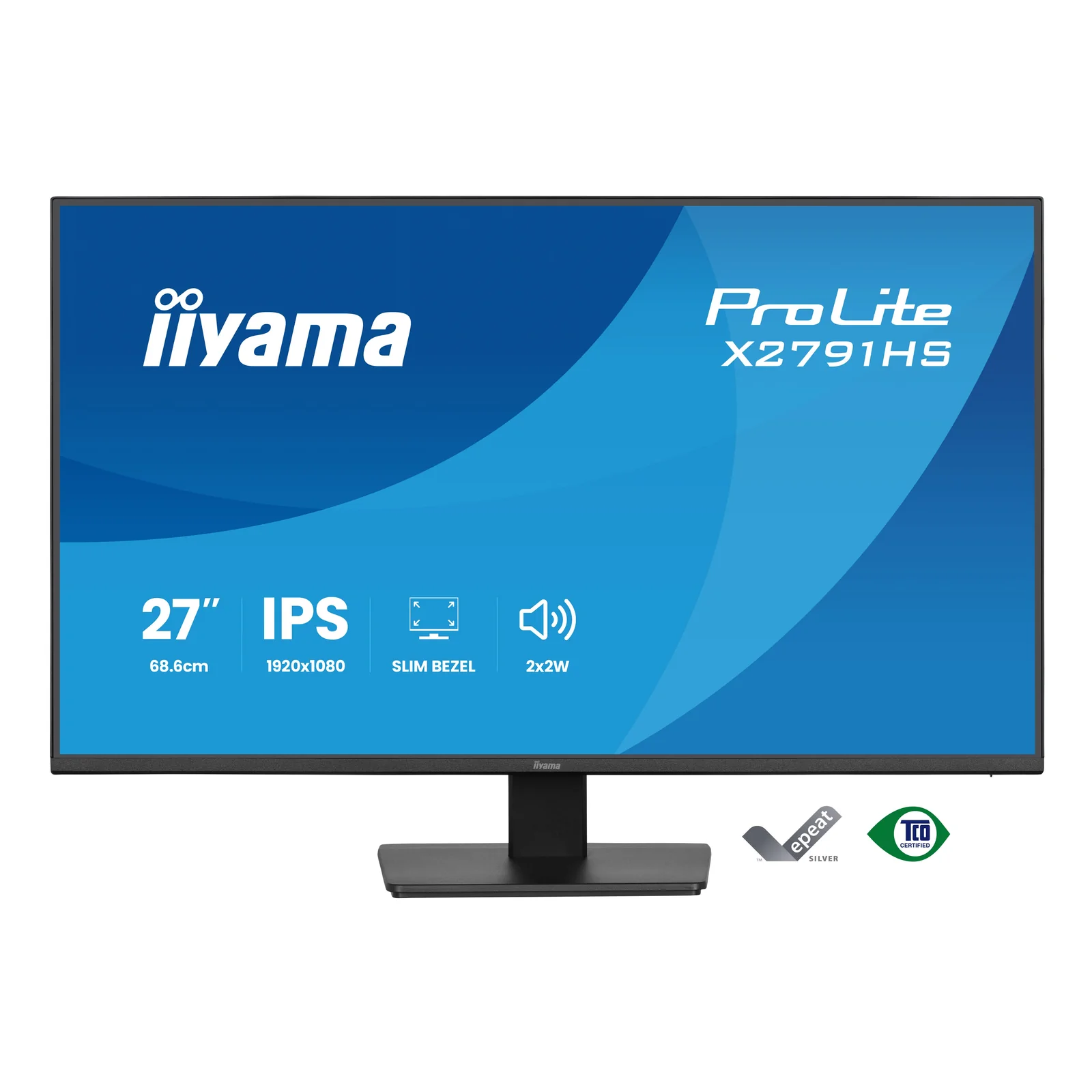 iiyama ProLite X2791HS-B1 écran plat de PC 68,6 cm (27") 1920 x 1080 pixels Full HD LED Noir