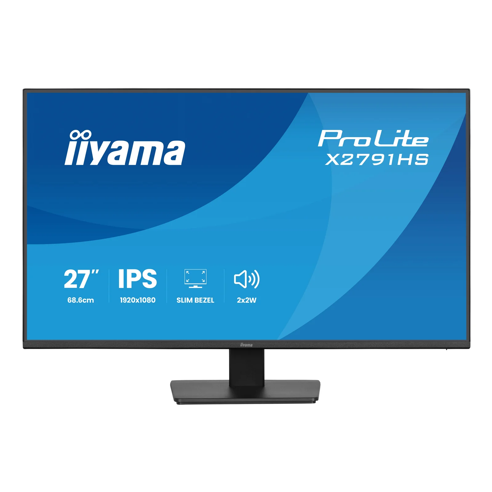 iiyama ProLite X2791HS-B1 écran plat de PC 68,6 cm (27") 1920 x 1080 pixels Full HD LED Noir