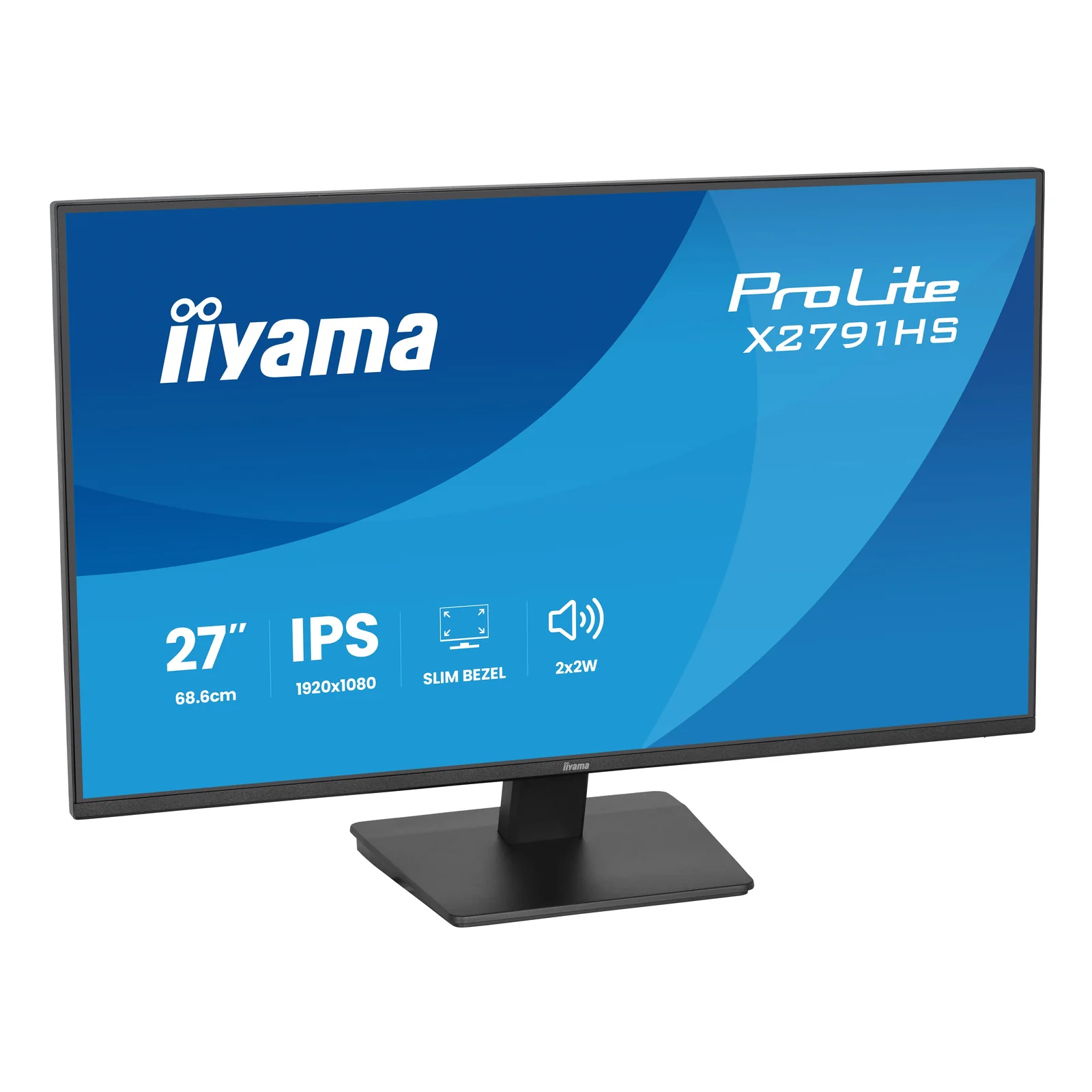 iiyama ProLite X2791HS-B1 écran plat de PC 68,6 cm (27") 1920 x 1080 pixels Full HD LED Noir