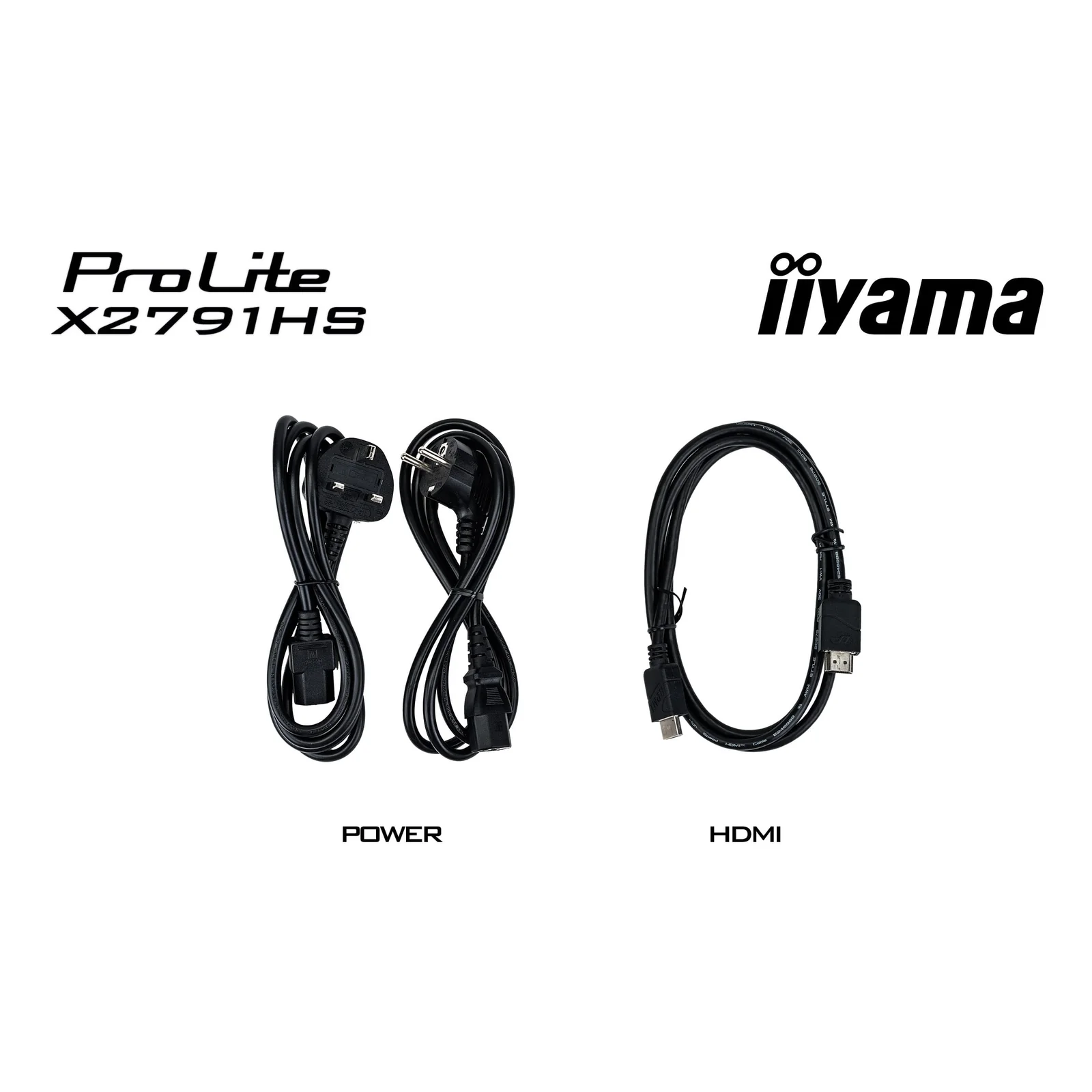 iiyama ProLite X2791HS-B1 écran plat de PC 68,6 cm (27") 1920 x 1080 pixels Full HD LED Noir