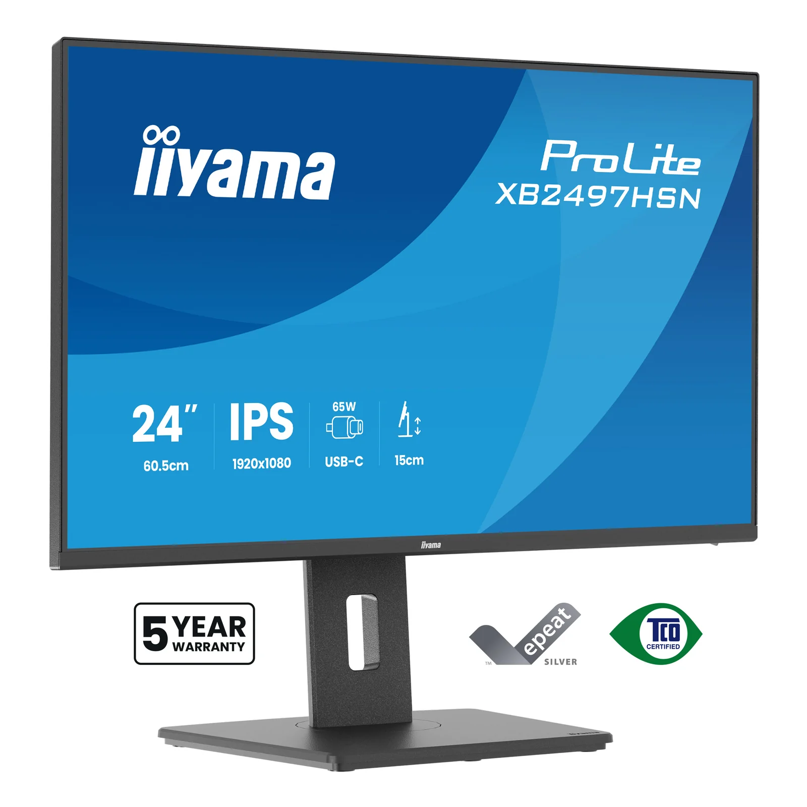 ProLite XB2497HSN 24 pouces IPS FHD 100 Hz USB-C 65 W