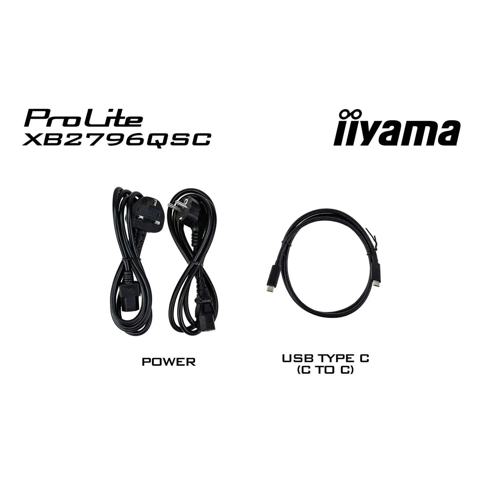iiyama ProLite XB2796QSC-B1 écran plat de PC 68,6 cm (27") 2560 x 1440 pixels Quad HD LED Noir