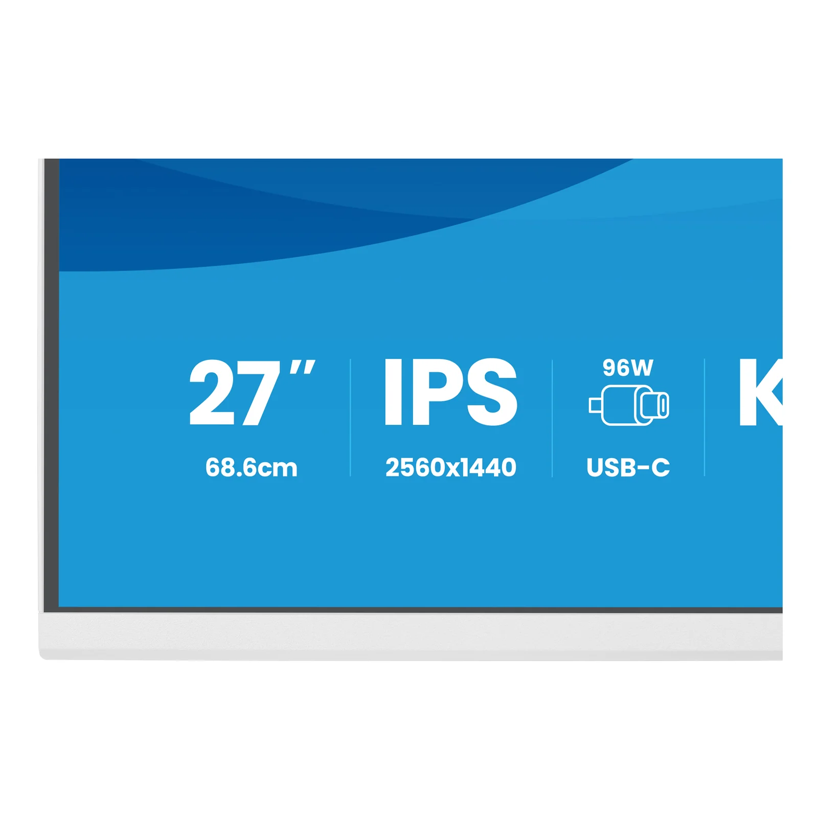 iiyama ProLite XB2797QSNP-W1 27" IPS LCD écran plat de PC 68,6 cm (27") 2560 x 1440 pixels Quad HD Blanc