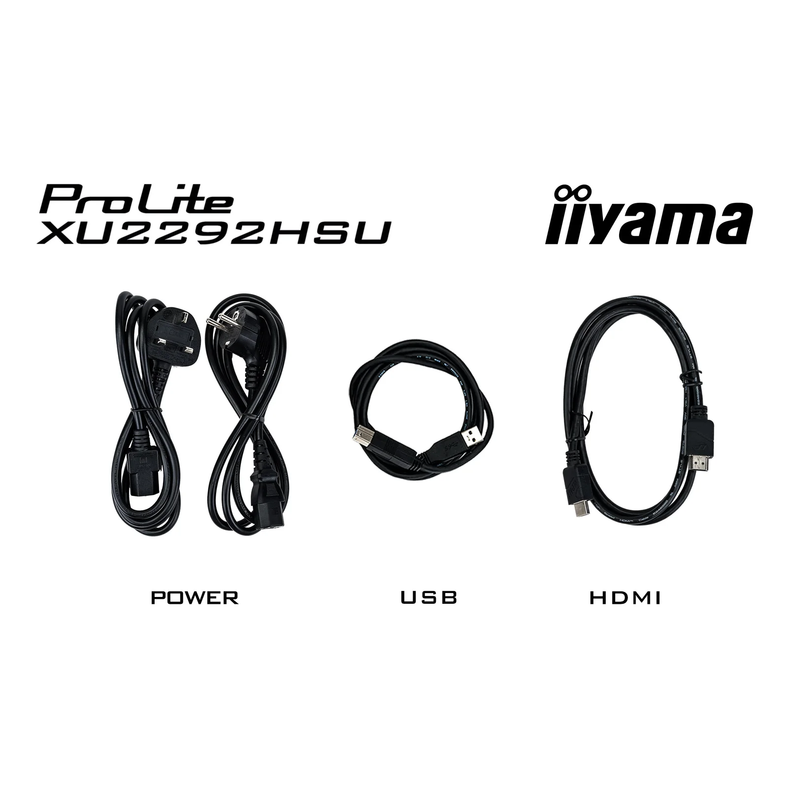 iiyama ProLite XU2292HSU-B6 écran plat de PC 54,6 cm (21.5") 1920 x 1080 pixels Full HD LED Noir