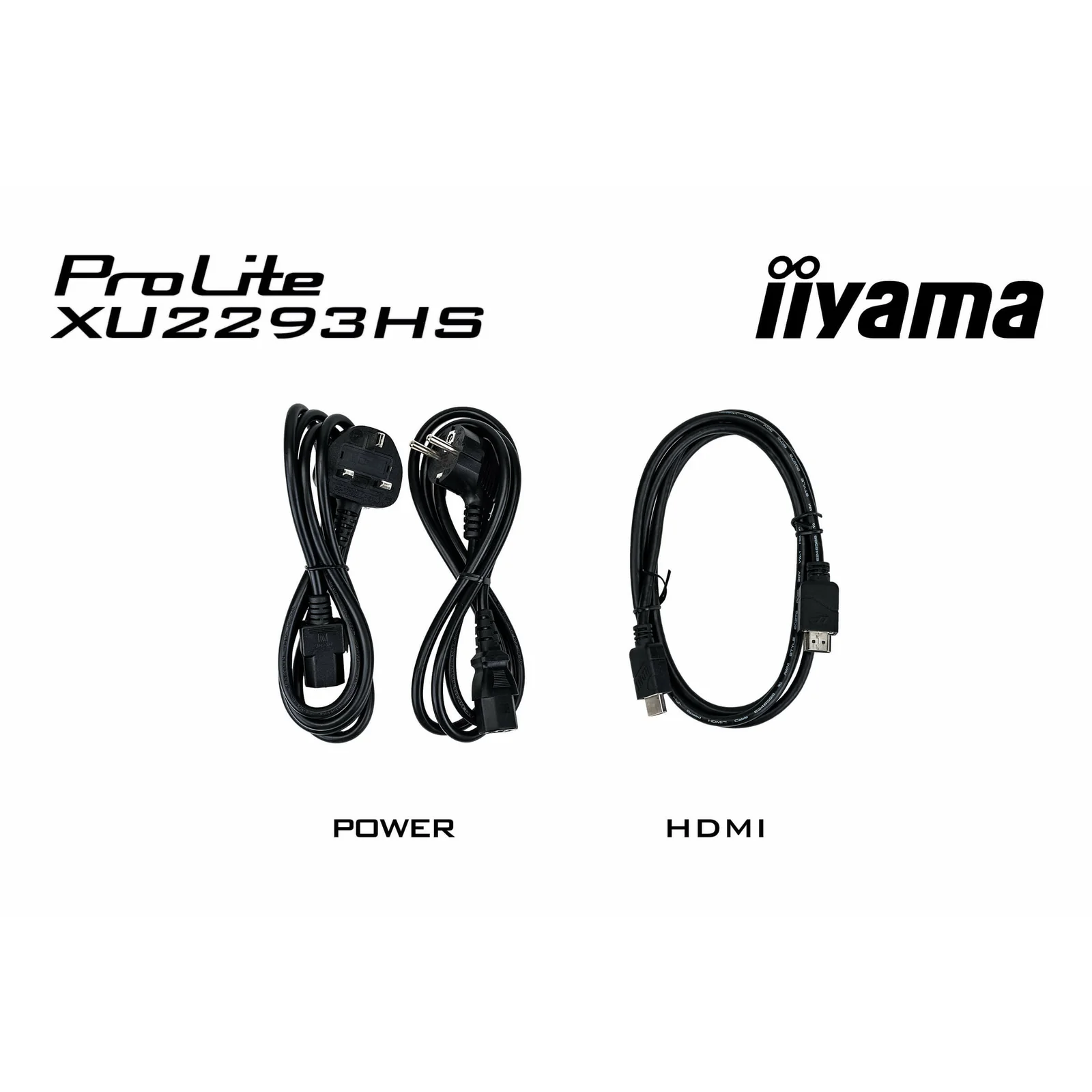 iiyama ProLite XU2293HS-B6 écran plat de PC 54,6 cm (21.5") 1920 x 1080 pixels Full HD LED Noir