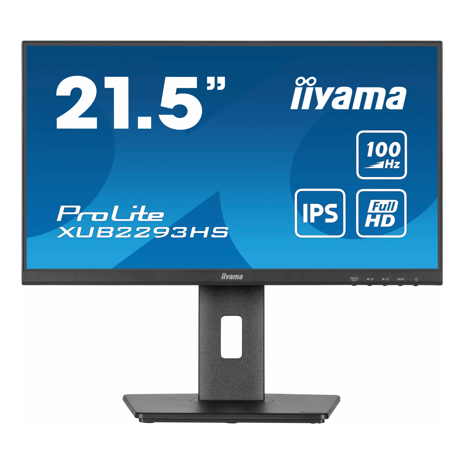 iiyama ProLite XUB2293HS-B6 écran plat de PC 54,6 cm (21.5") 1920 x 1080 pixels Full HD LED Noir