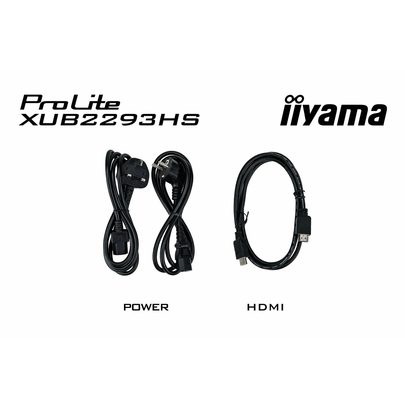 iiyama ProLite XUB2293HS-B6 écran plat de PC 54,6 cm (21.5") 1920 x 1080 pixels Full HD LED Noir