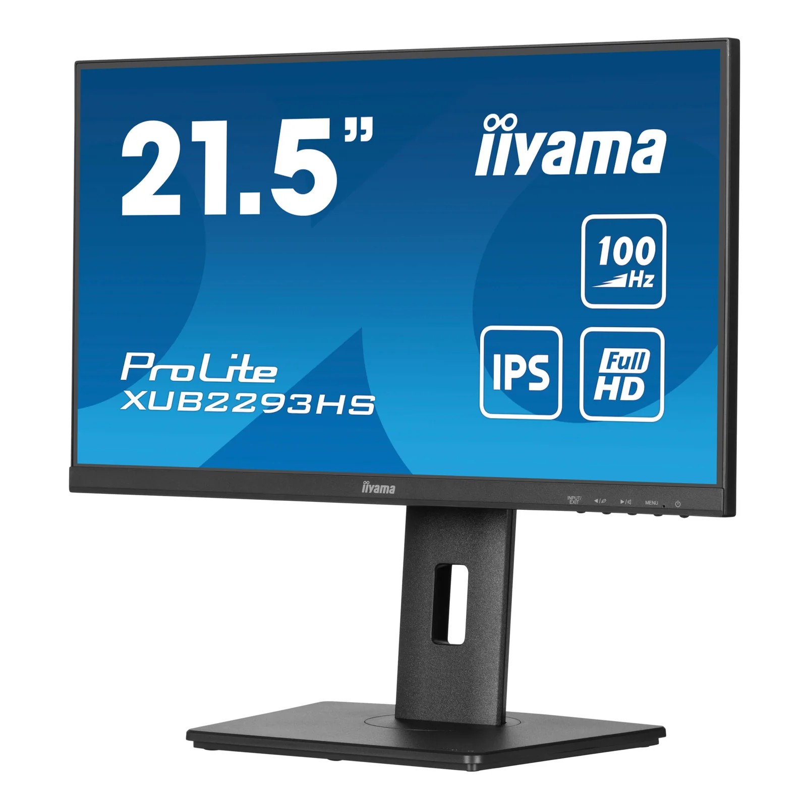 iiyama ProLite XUB2293HS-B6 écran plat de PC 54,6 cm (21.5") 1920 x 1080 pixels Full HD LED Noir