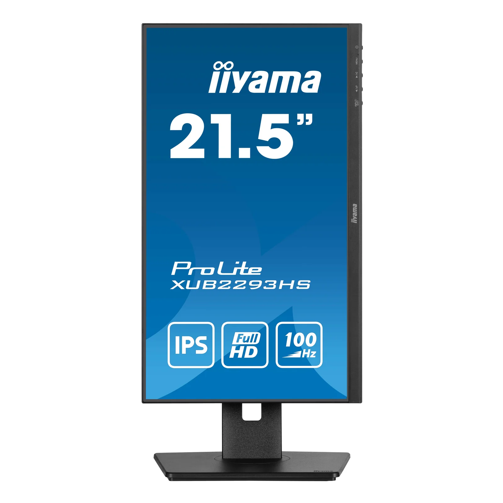iiyama ProLite XUB2293HS-B6 écran plat de PC 54,6 cm (21.5") 1920 x 1080 pixels Full HD LED Noir