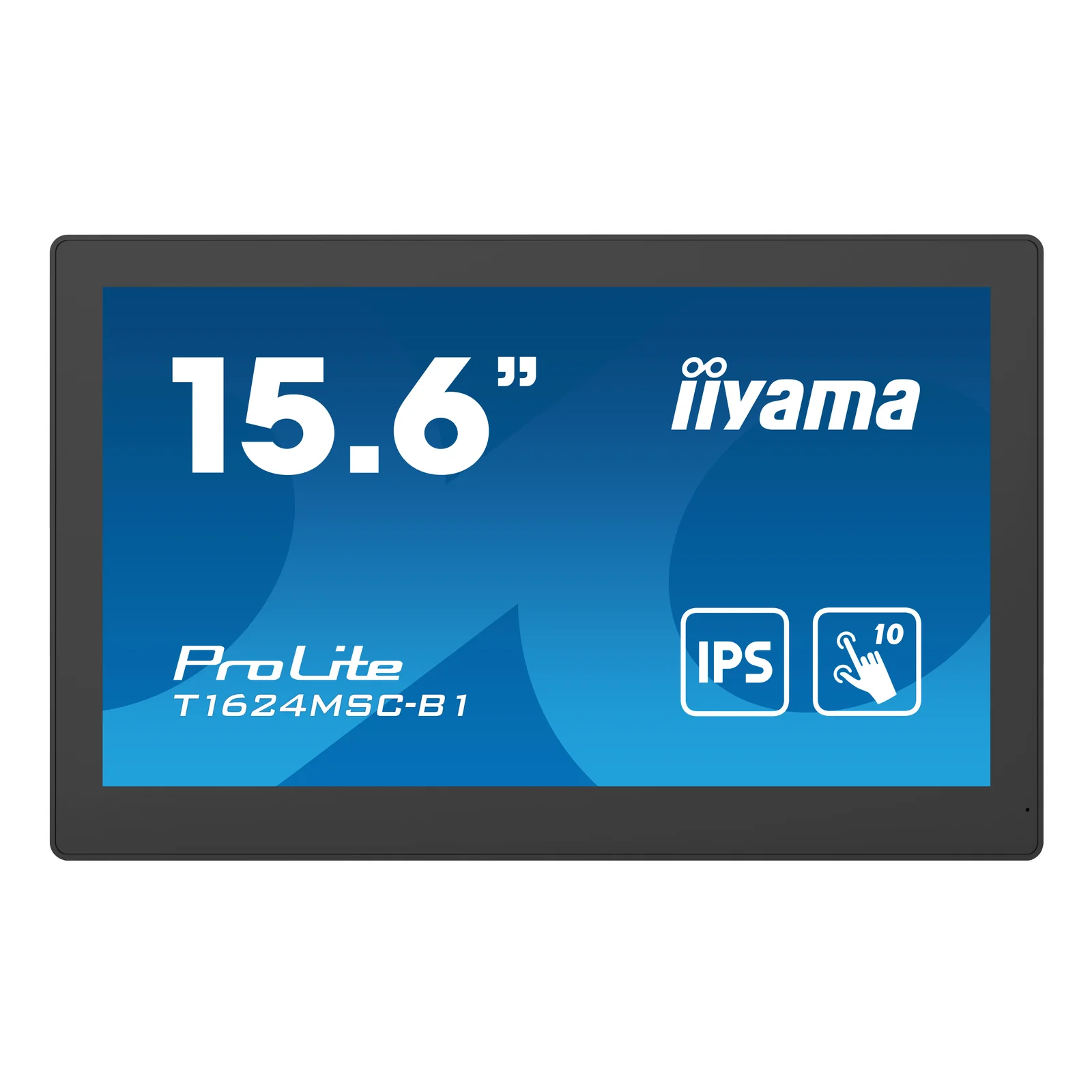 iiyama T1624MSC-B1 écran plat de PC 39,6 cm (15.6") 1920 x 1080 pixels Full HD LED Écran tactile Noir