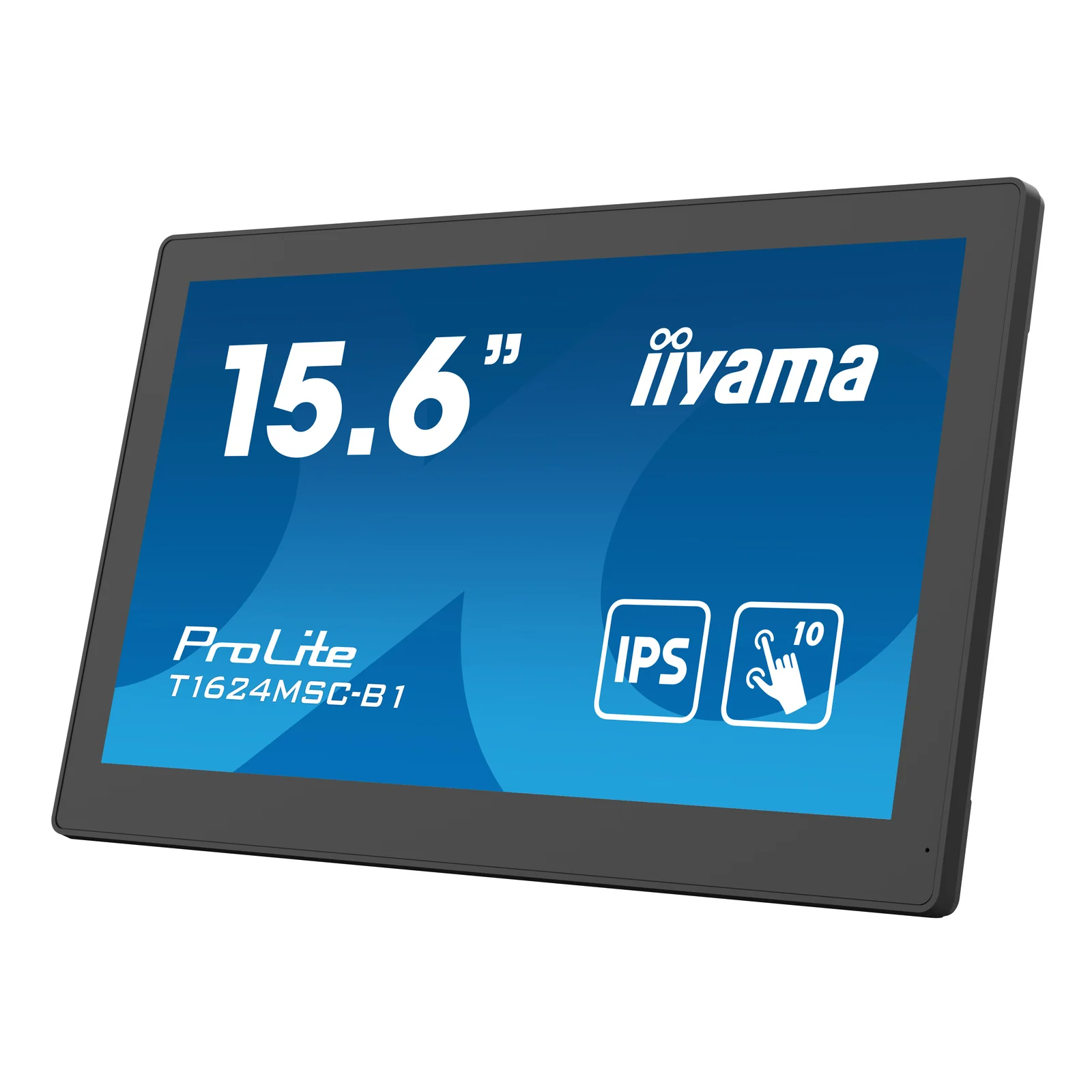 iiyama T1624MSC-B1 écran plat de PC 39,6 cm (15.6") 1920 x 1080 pixels Full HD LED Écran tactile Noir